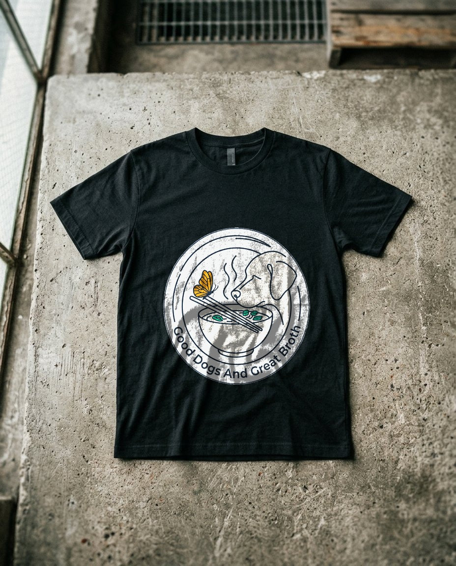 Ramen And Rescues Noodle Bowl Badge — lifestyle photo