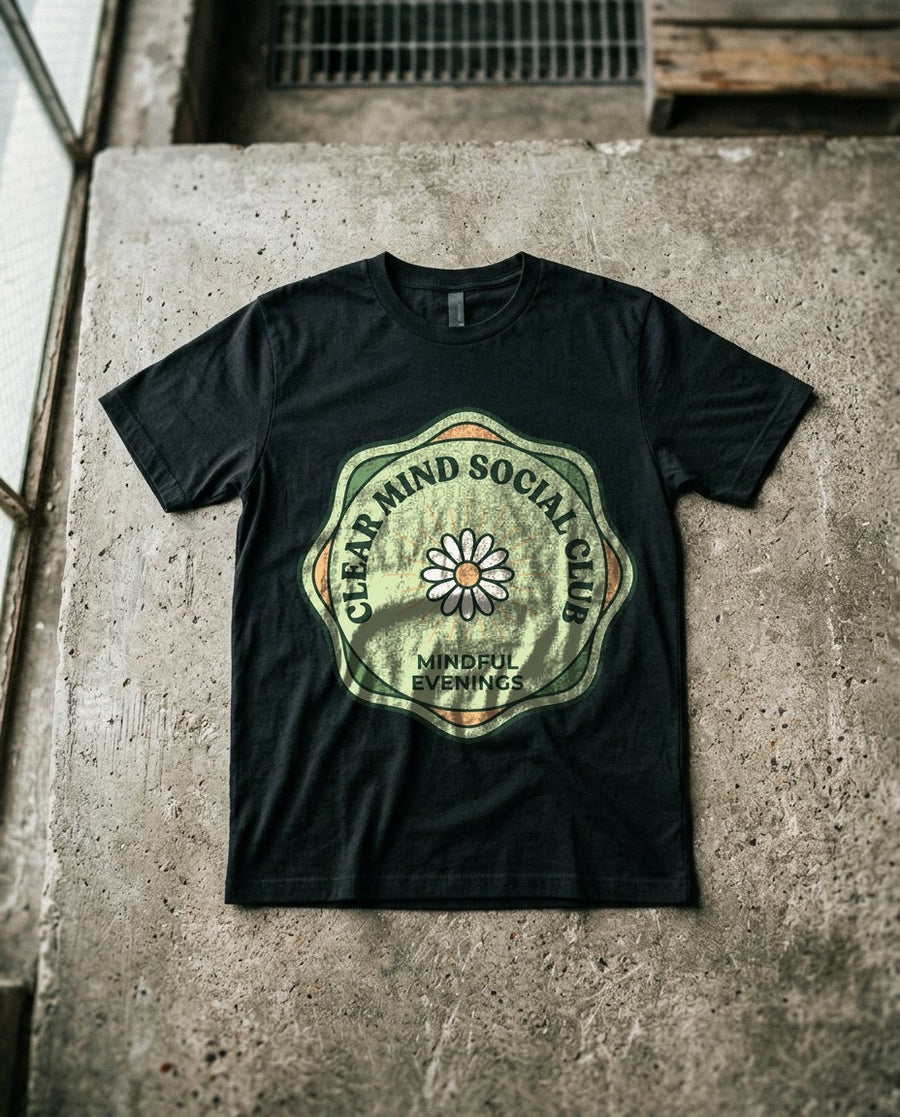 Clear Mind Social Club Badge — lifestyle photo