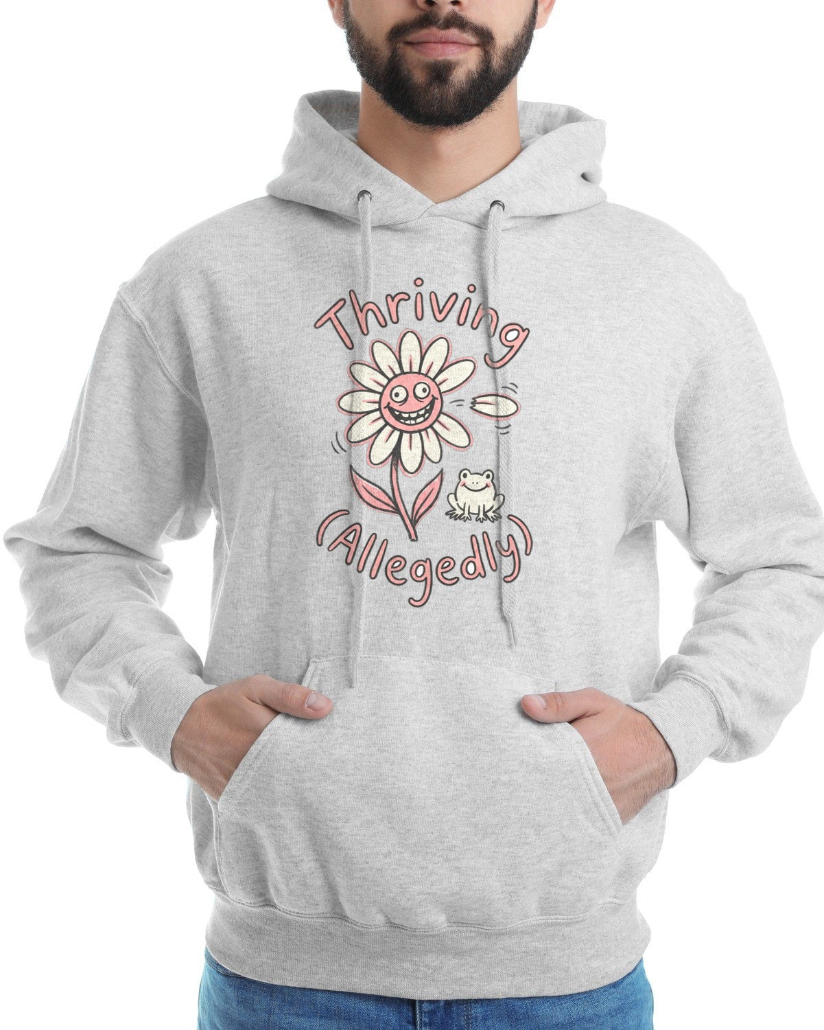 Thriving Allegedly Wobbly Doodle Flower — lifestyle photo
