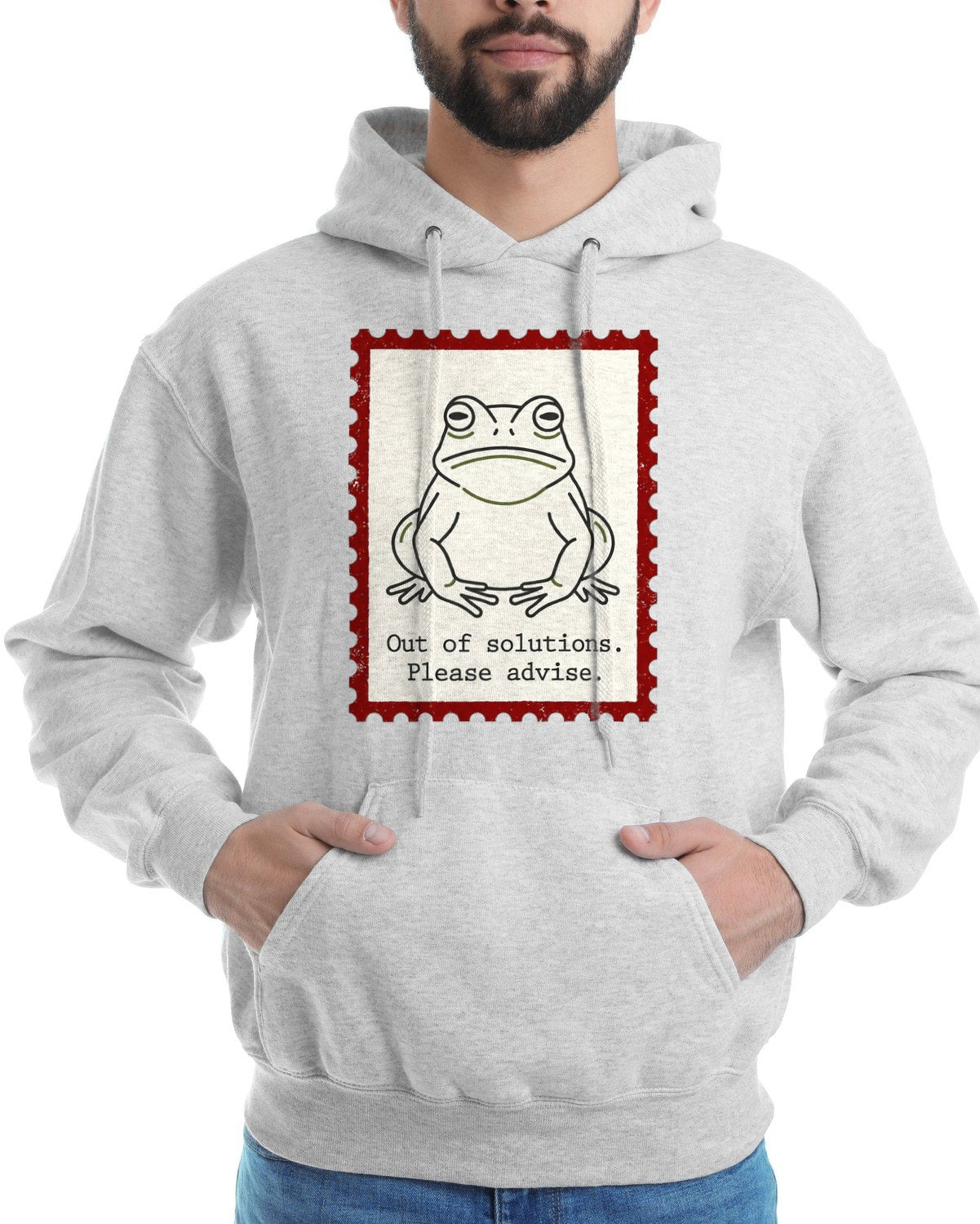 Please Advise Corporate Toad Stamp — lifestyle photo