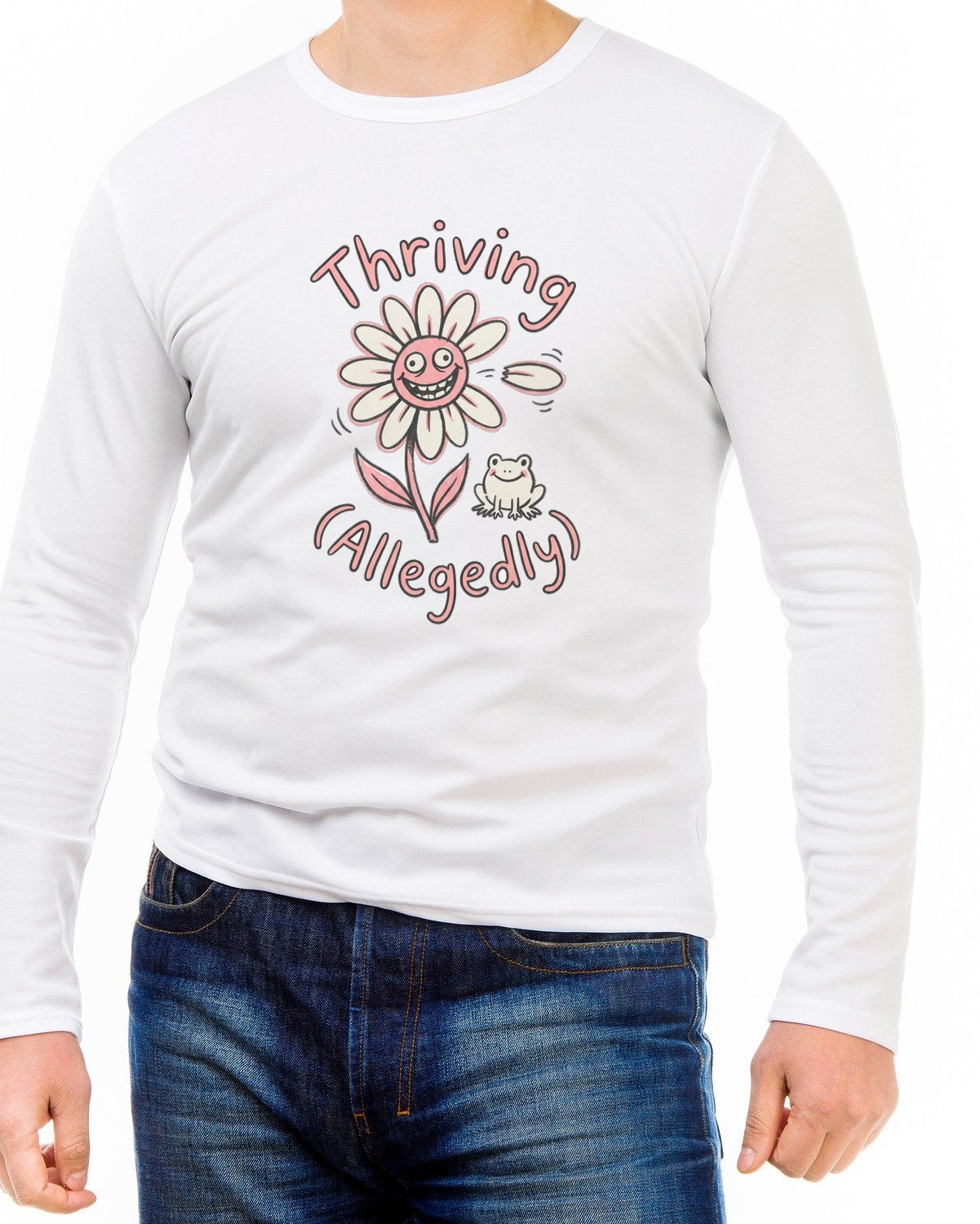 Thriving Allegedly Wobbly Doodle Flower — lifestyle photo