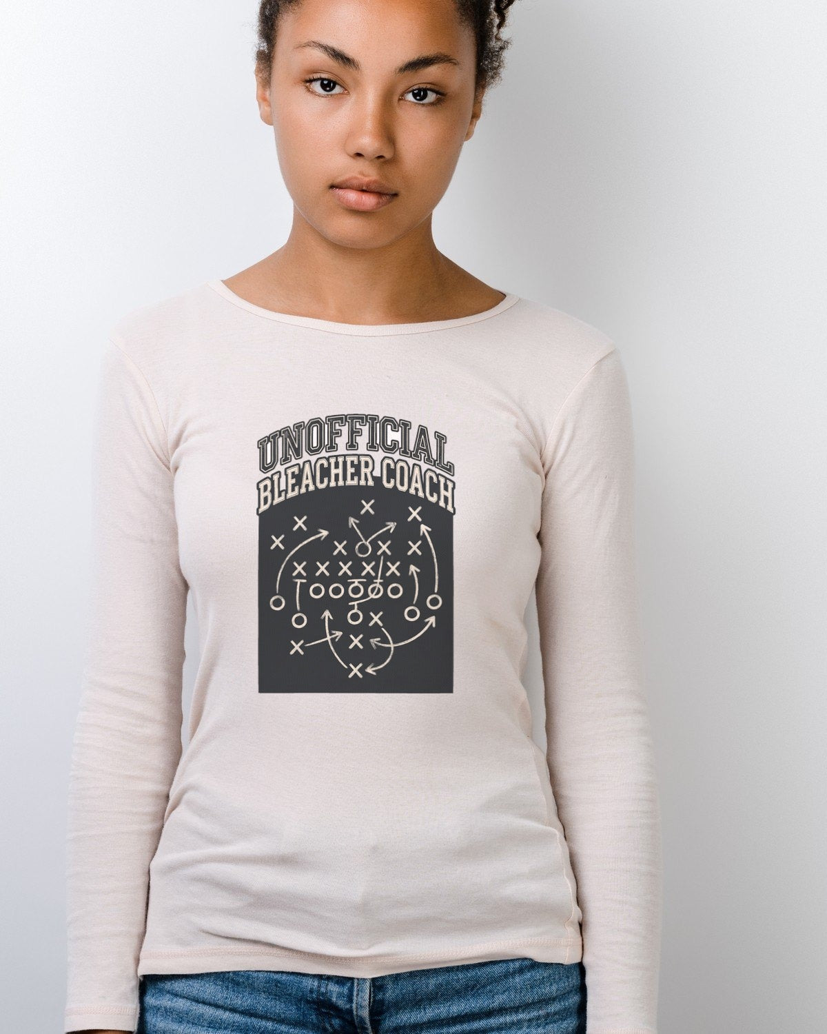 Bleacher Coach Playbook Vintage Tee — lifestyle photo