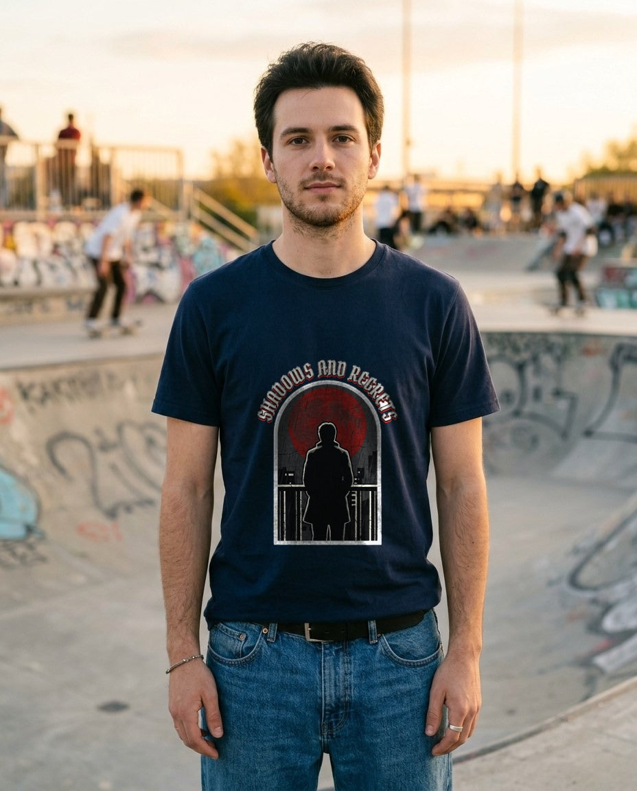 Shadows And Regrets Vintage Tour Tee — lifestyle photo
