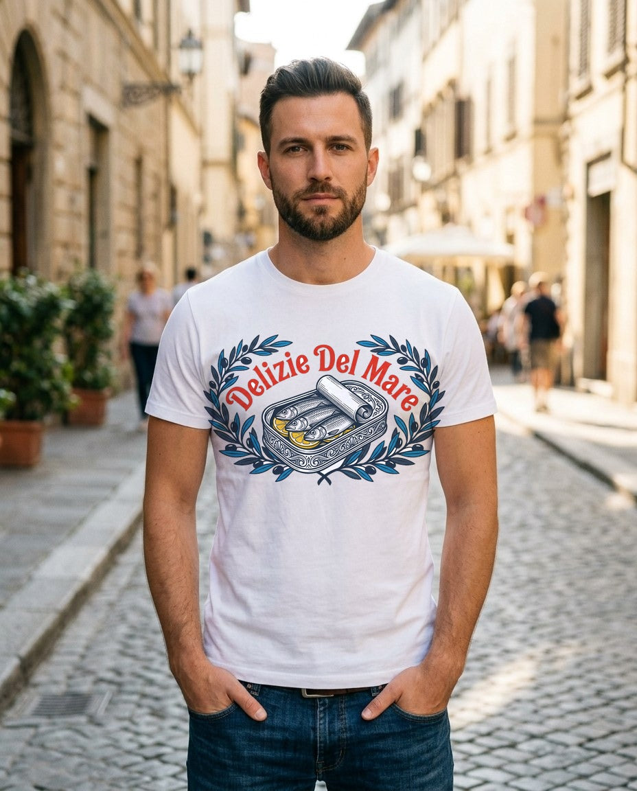 Retro Italian Sardine Tin Art — lifestyle photo