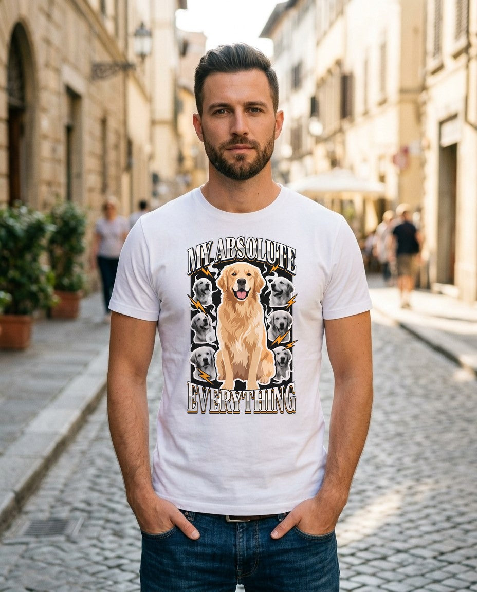 My Absolute Everything 90s Pet Tee — lifestyle photo