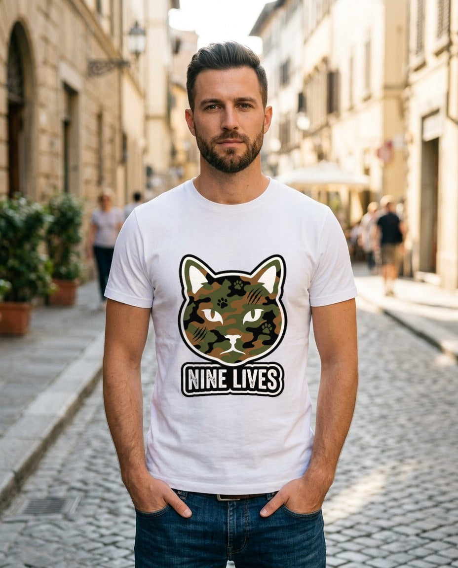 Camo Feline Streetwear Silhouette — lifestyle photo