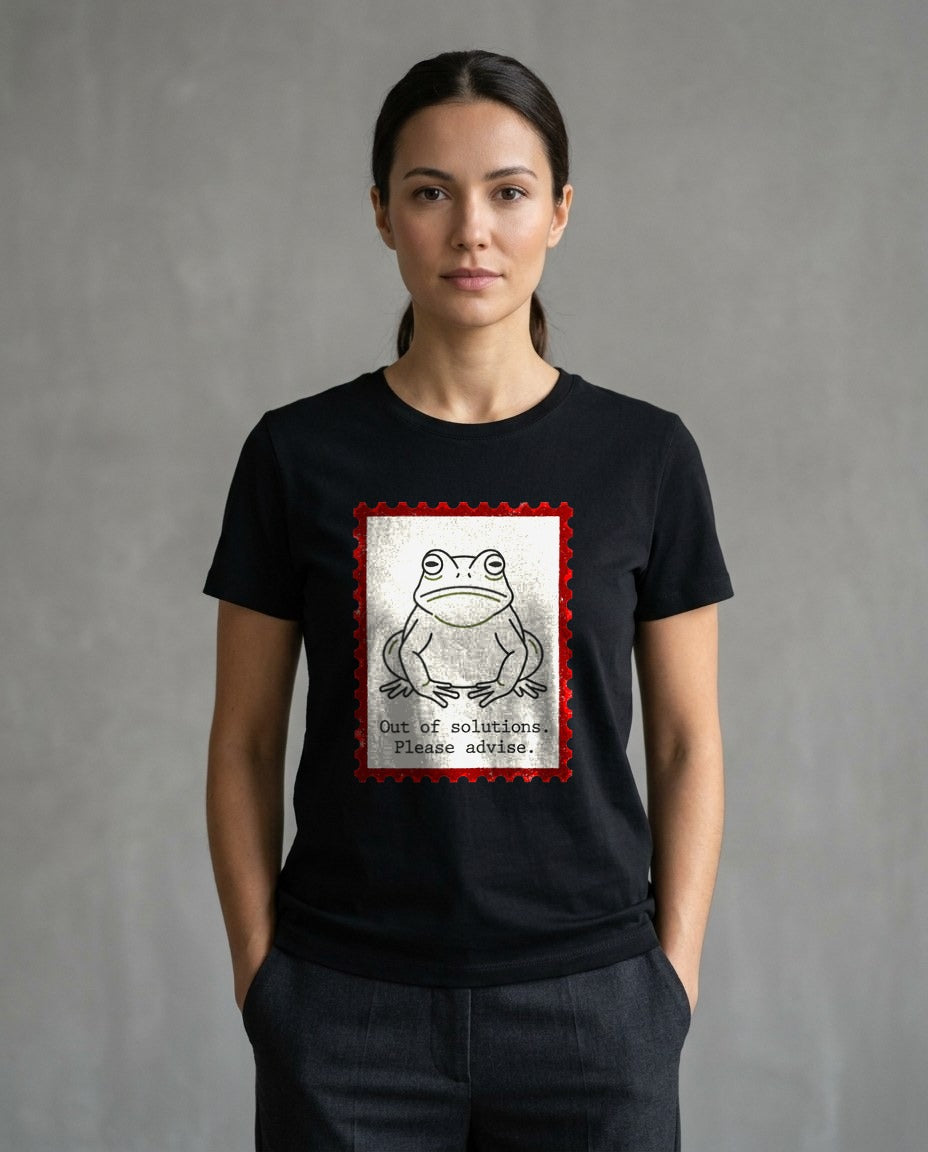 Please Advise Corporate Toad Stamp — lifestyle photo
