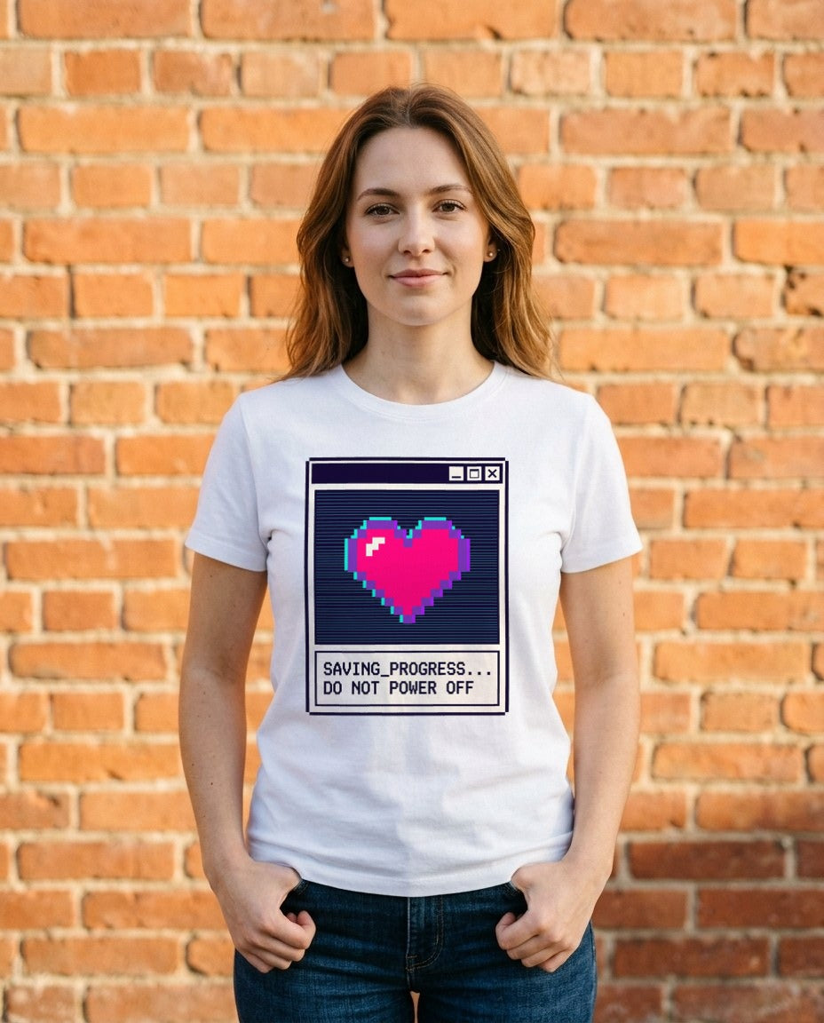 Save Progress Retro Glitch Window — lifestyle photo