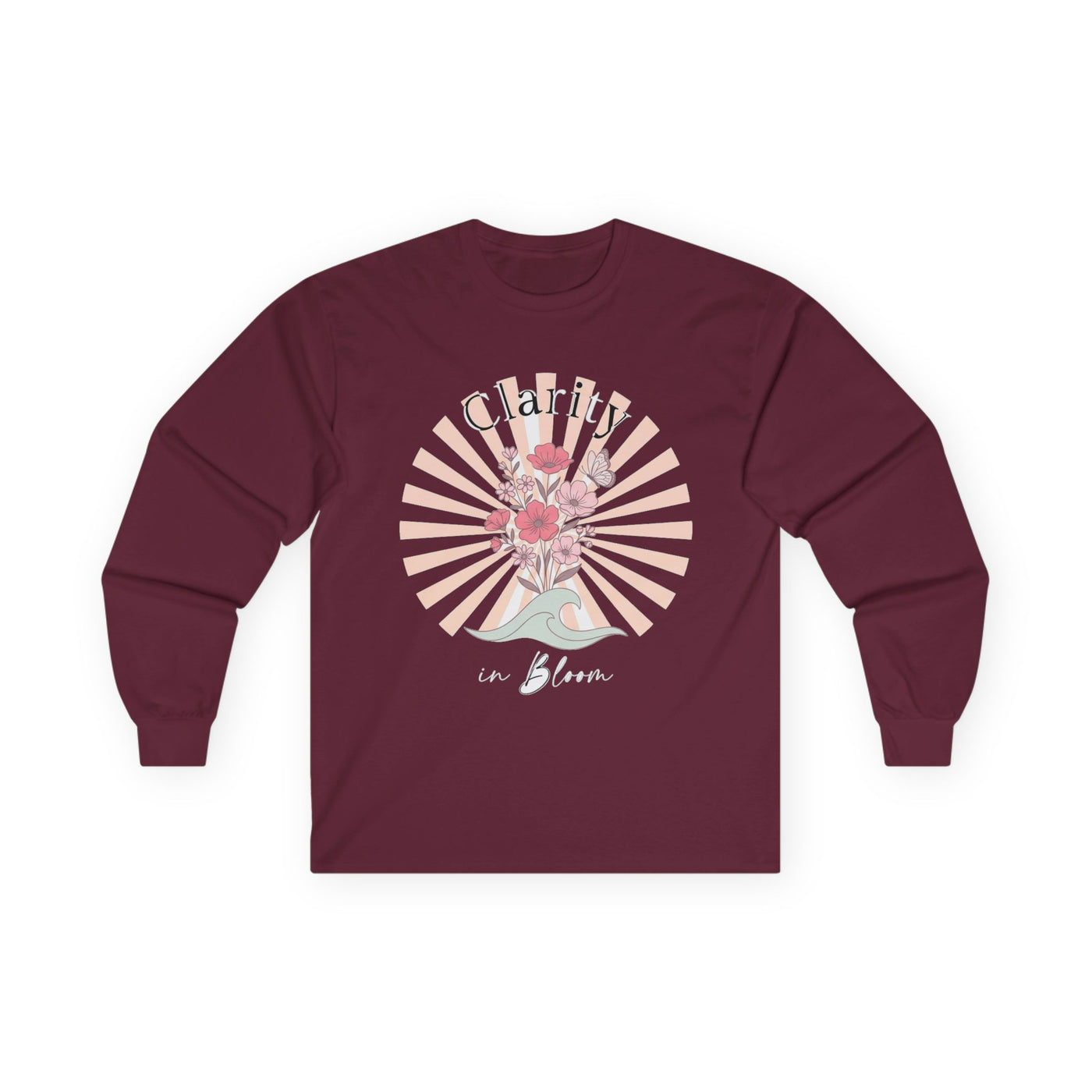 Clarity in Bloom Wildflower Sunburst Long Sleeve