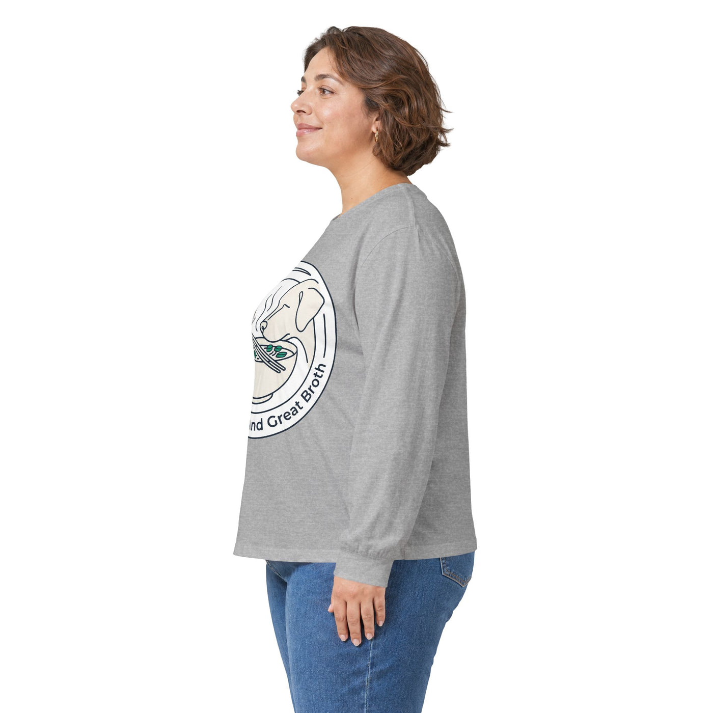 Ramen And Rescues Noodle Bowl Badge Long Sleeve