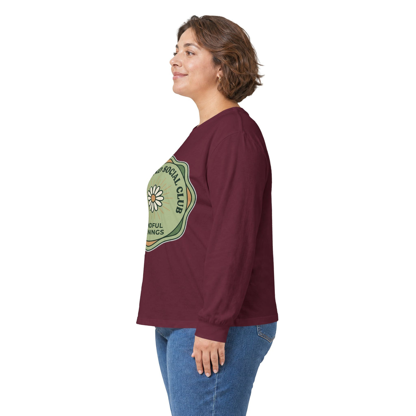 Clear Mind Social Club Badge Long Sleeve