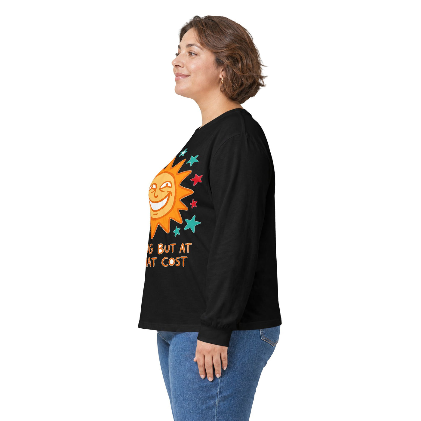 Shining But At What Cost Sun Doodle Long Sleeve