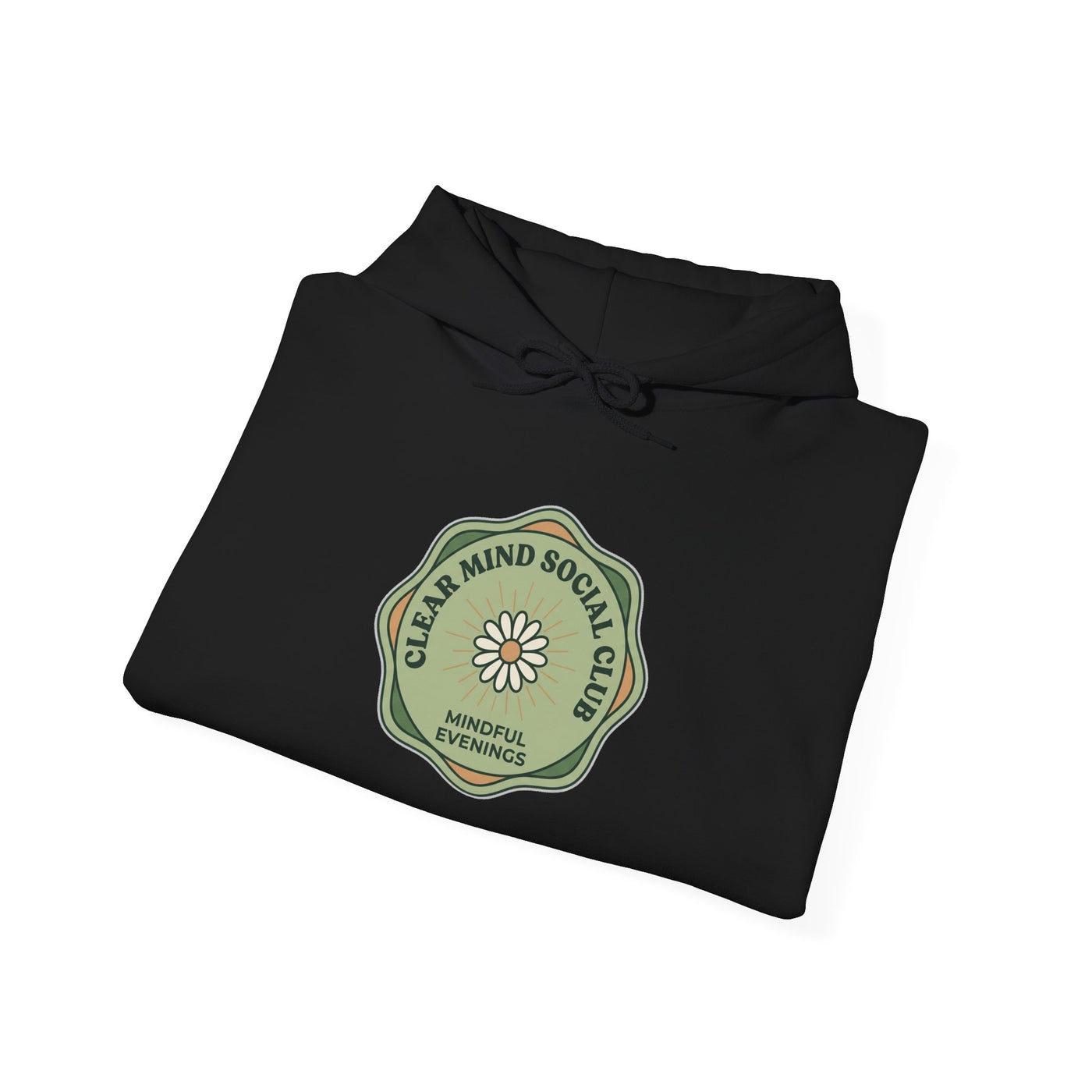Clear Mind Social Club Badge Hoodie