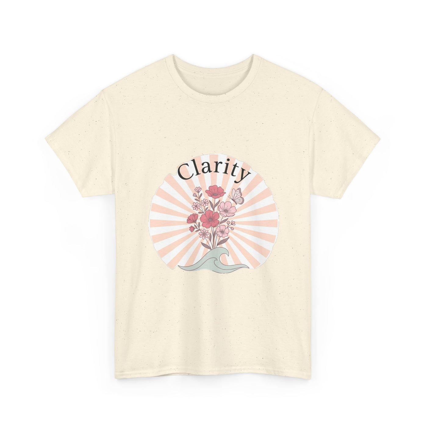 Clarity in Bloom Wildflower Sunburst Tee
