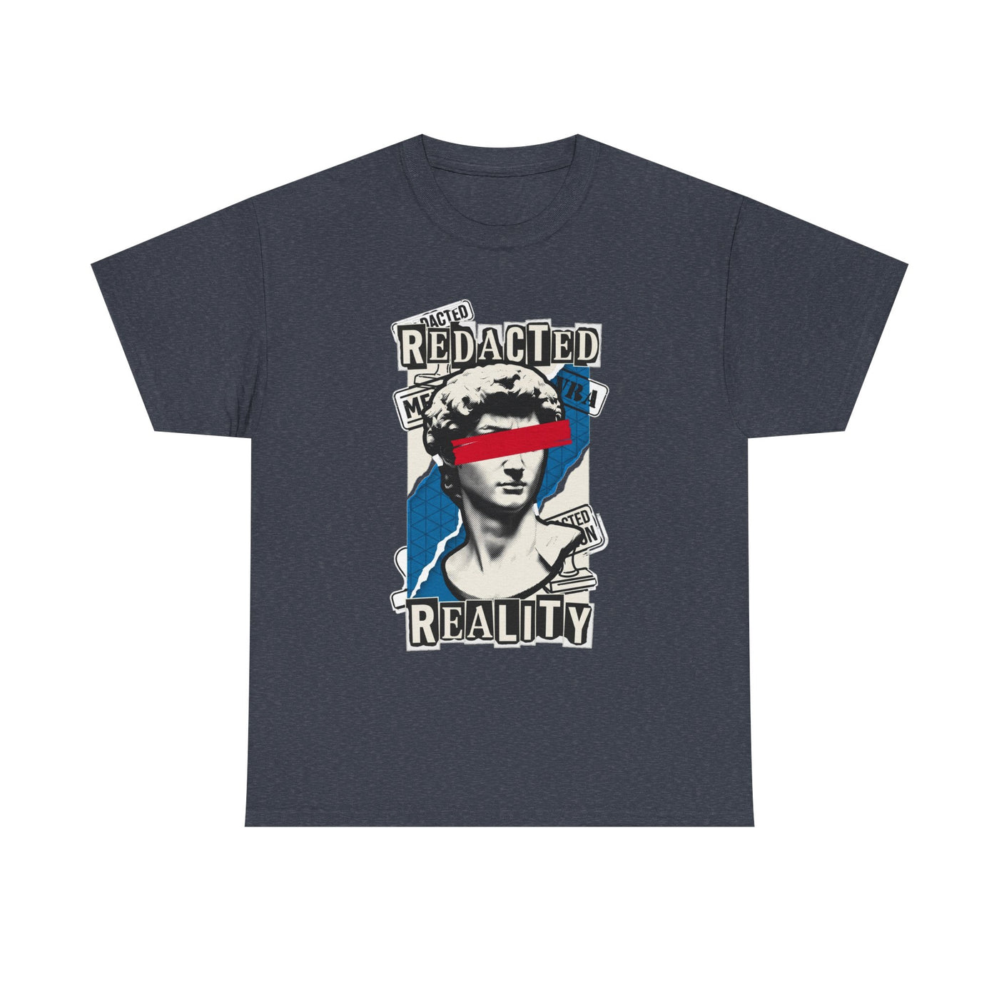 Redacted Reality Halftone Bust