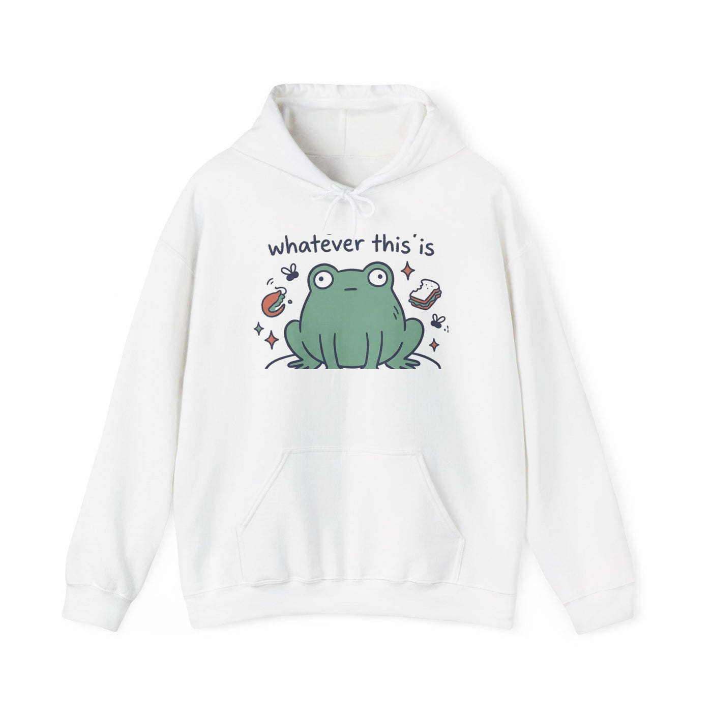 Doing Literally Whatever Blob Frog Hoodie