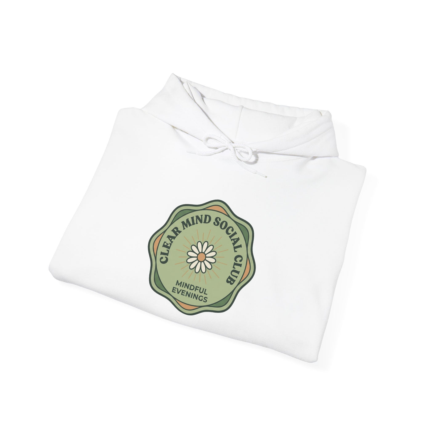 Clear Mind Social Club Badge Hoodie