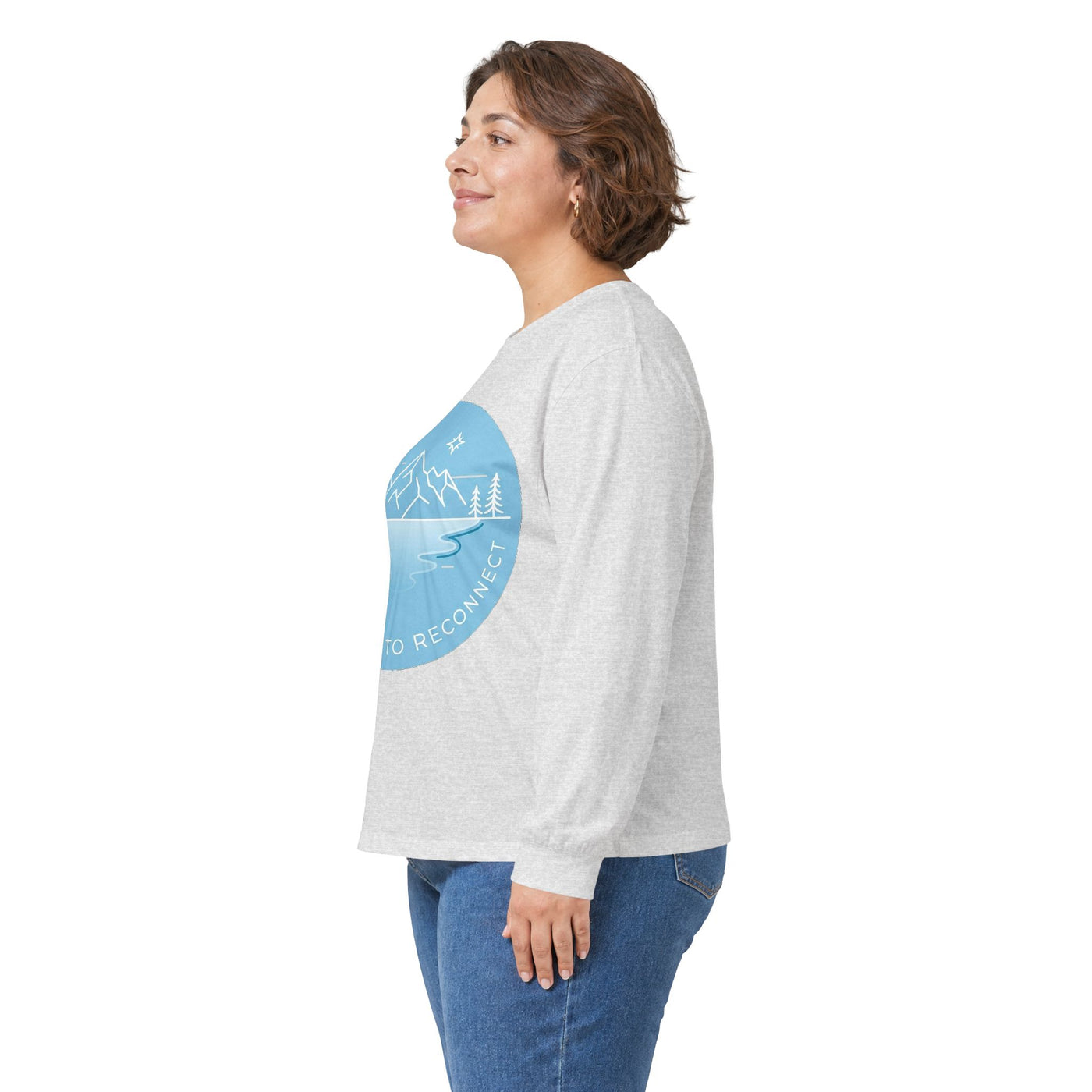 Unplugged Horizons: Glacier Escape Long Sleeve