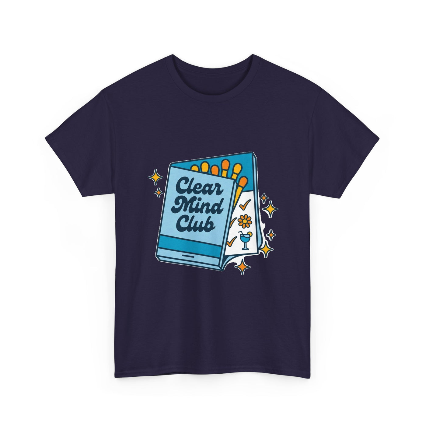 Clear Mind Club Retro Matchbook Tee