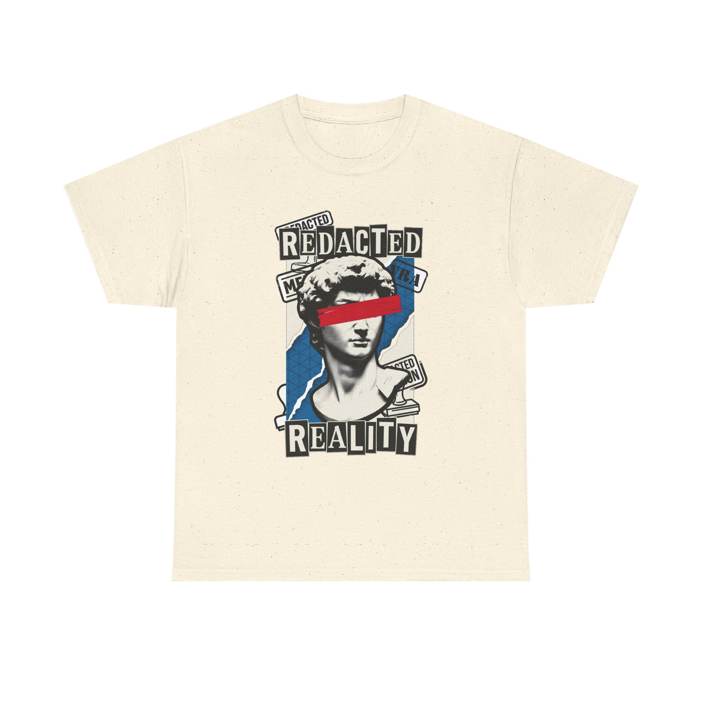 Redacted Reality Halftone Bust