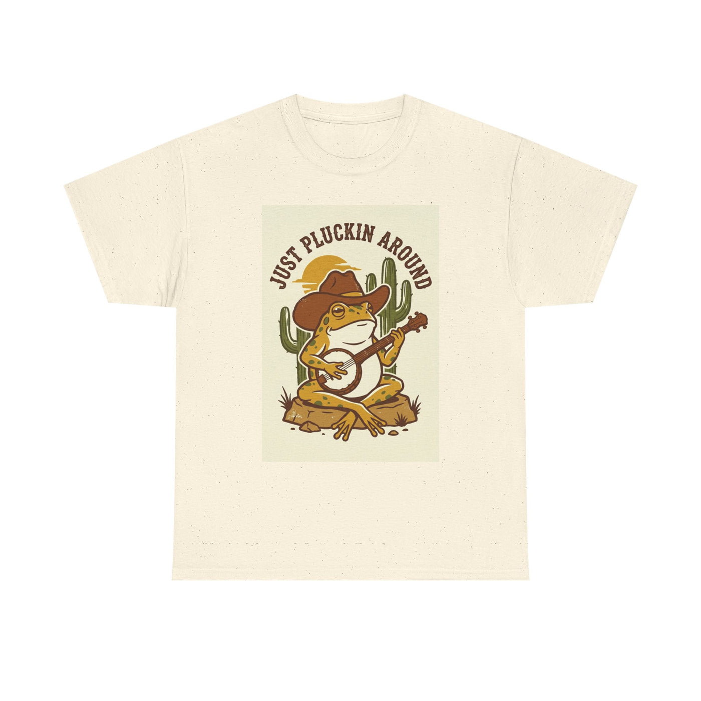 Just Pluckin Around Cowboy Toad Tee