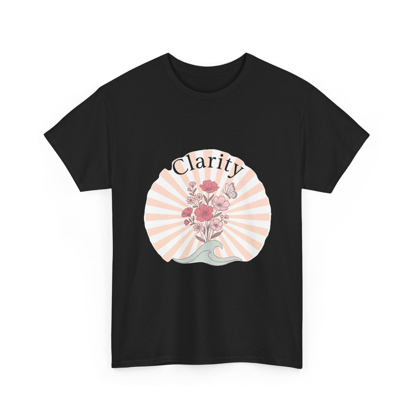 Clarity in Bloom Wildflower Sunburst Tee