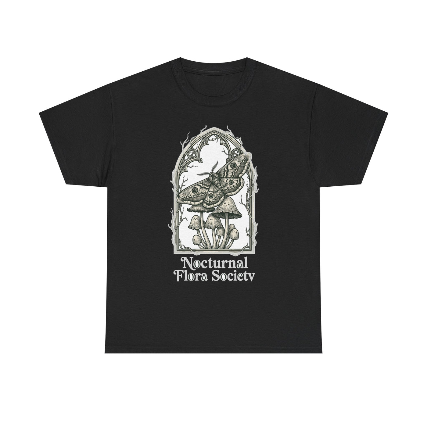 Nocturnal Flora Society Gothic Moth Tee
