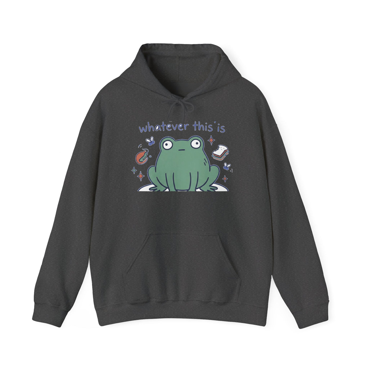 Doing Literally Whatever Blob Frog Hoodie