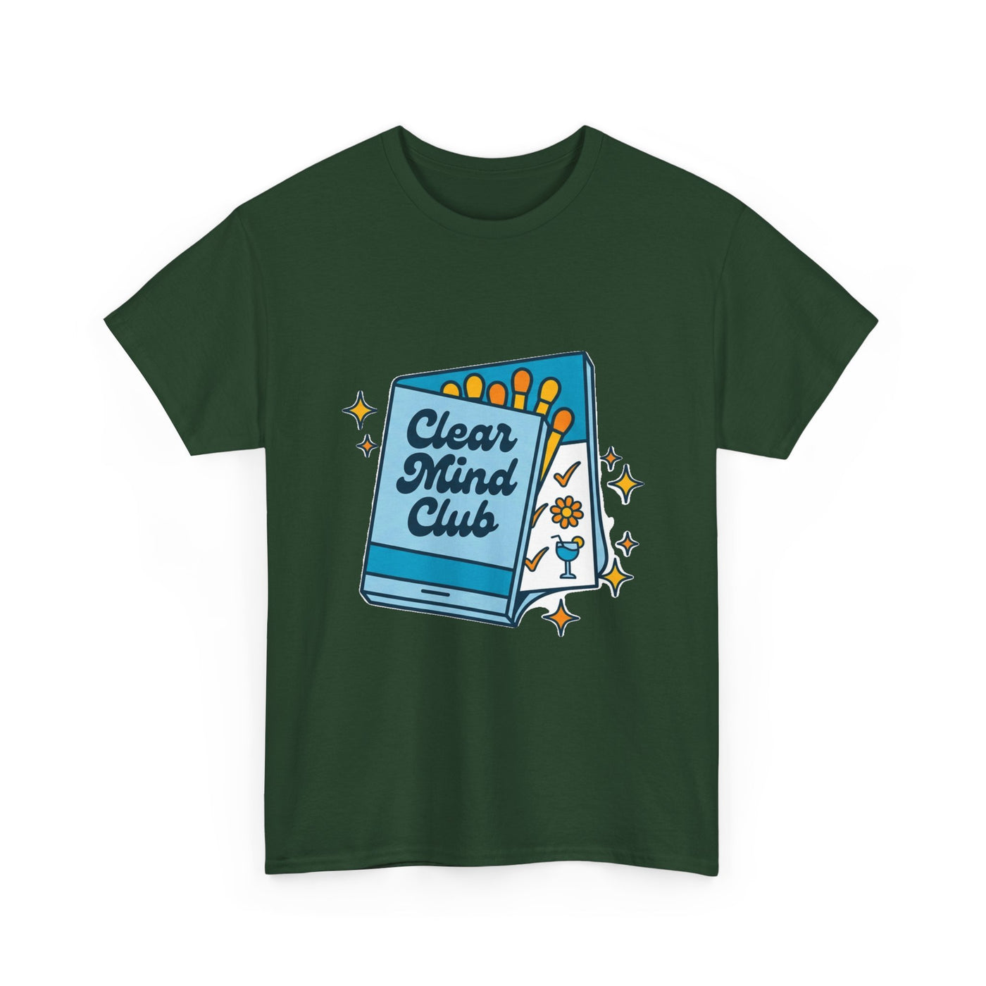 Clear Mind Club Retro Matchbook Tee