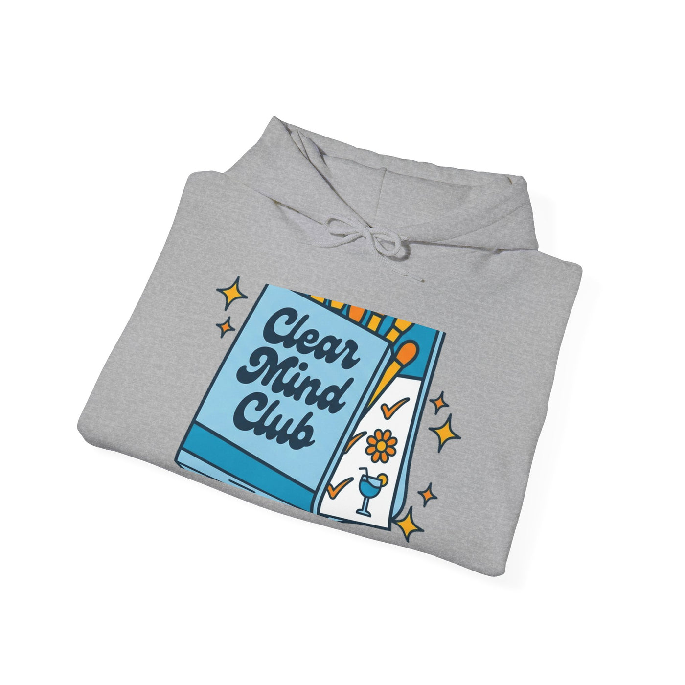 Clear Mind Club Retro Matchbook Hoodie