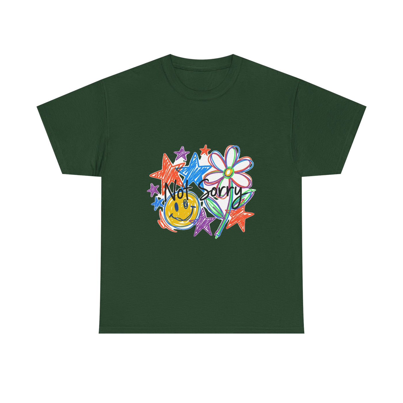 Scribble Your Own Rules Doodle Tee