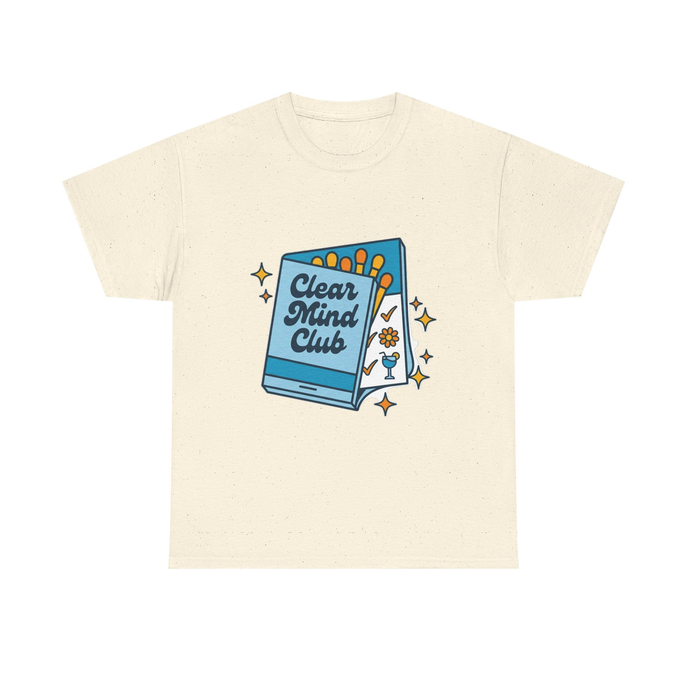 Clear Mind Club Retro Matchbook Tee