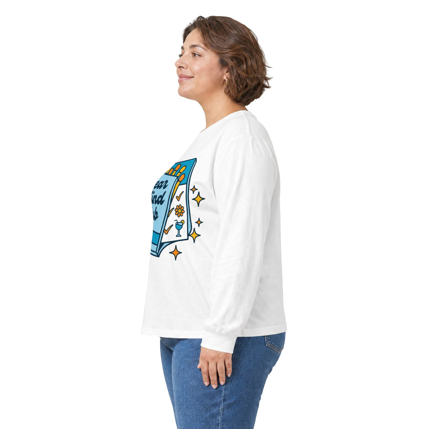 Clear Mind Club Retro Matchbook Long Sleeve