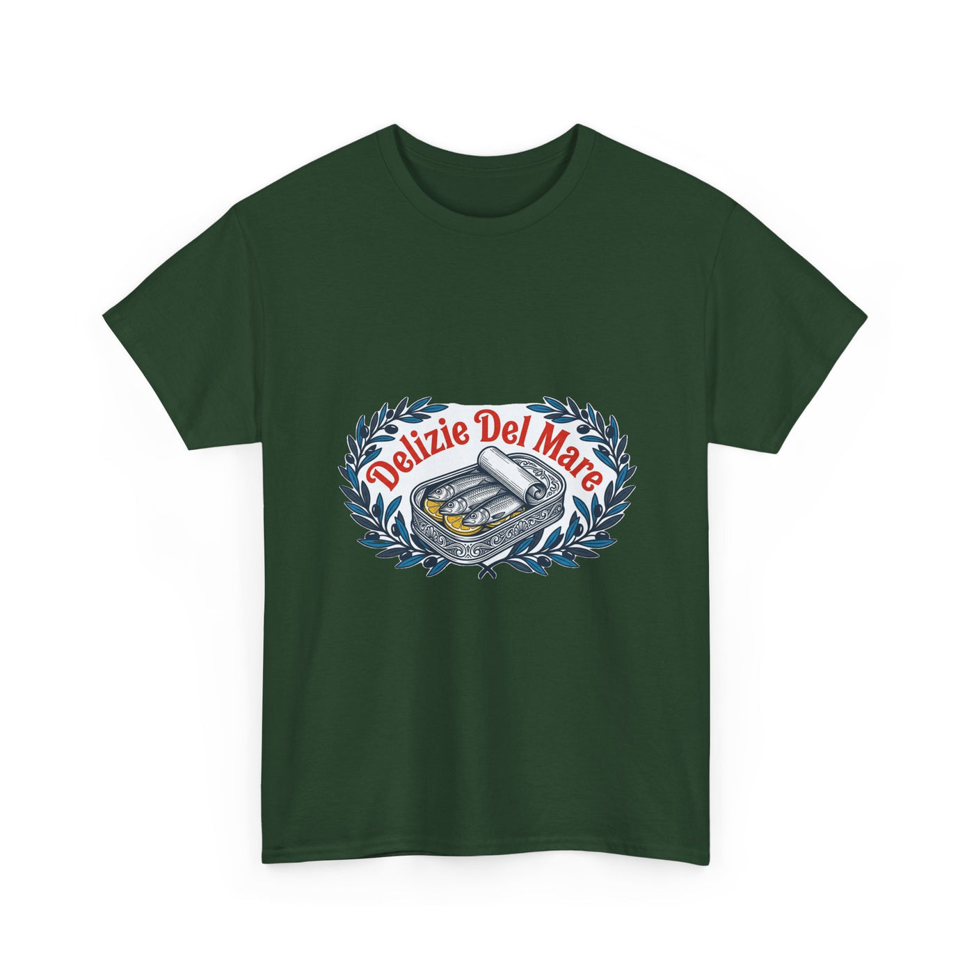 Retro Italian Sardine Tin Graphic Tee