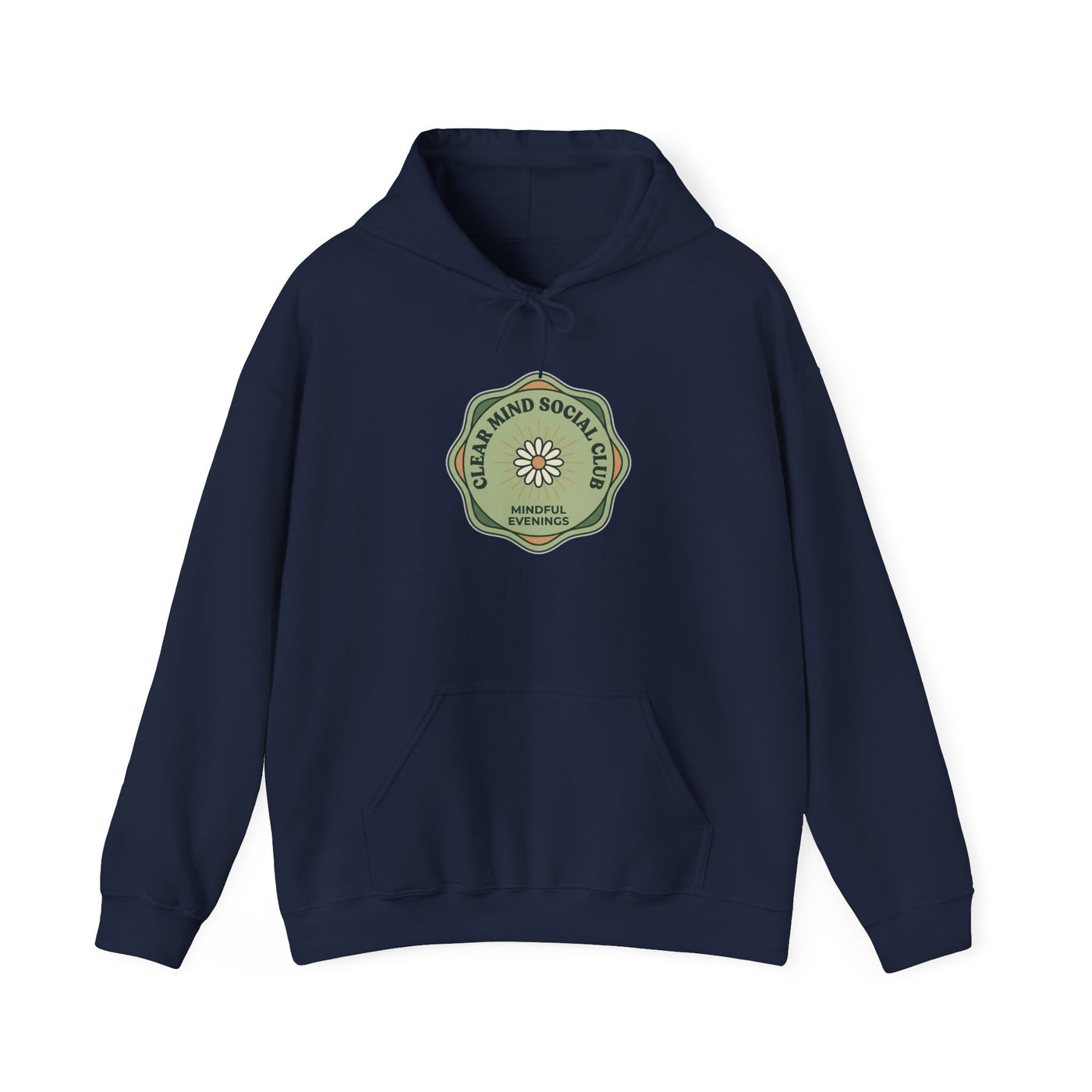 Clear Mind Social Club Badge Hoodie