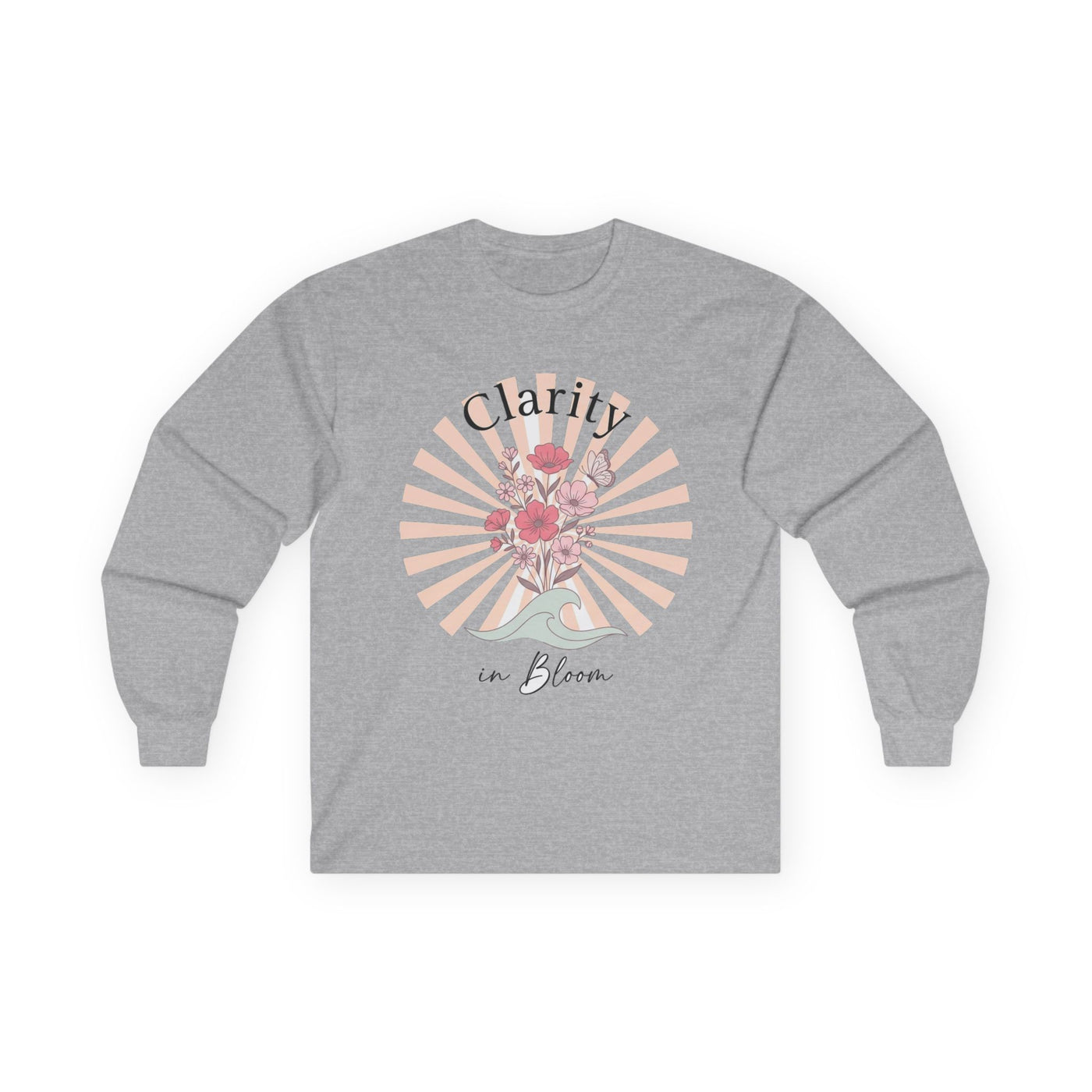 Clarity in Bloom Wildflower Sunburst Long Sleeve