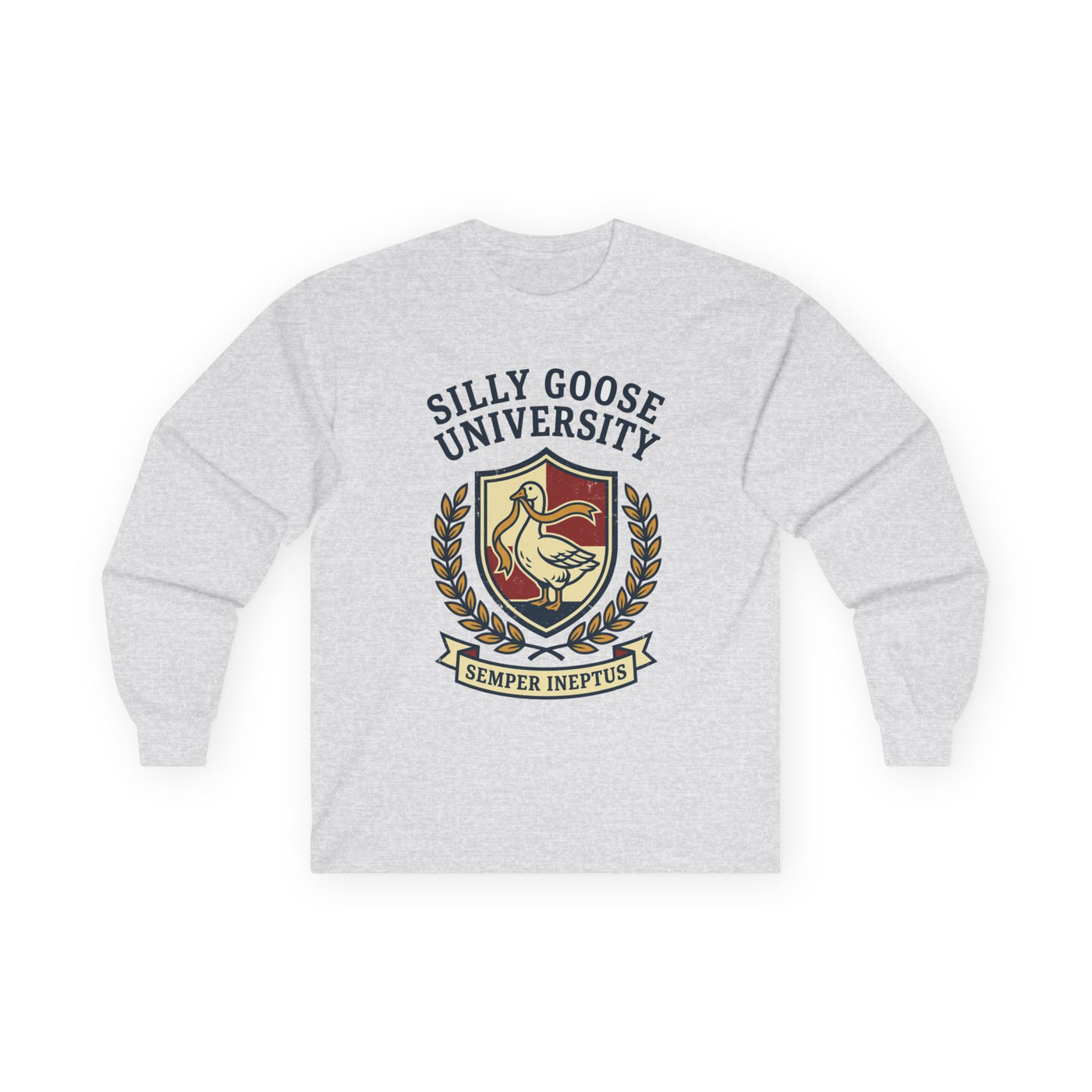 Silly Goose Univ Alumni Crest Long Sleeve