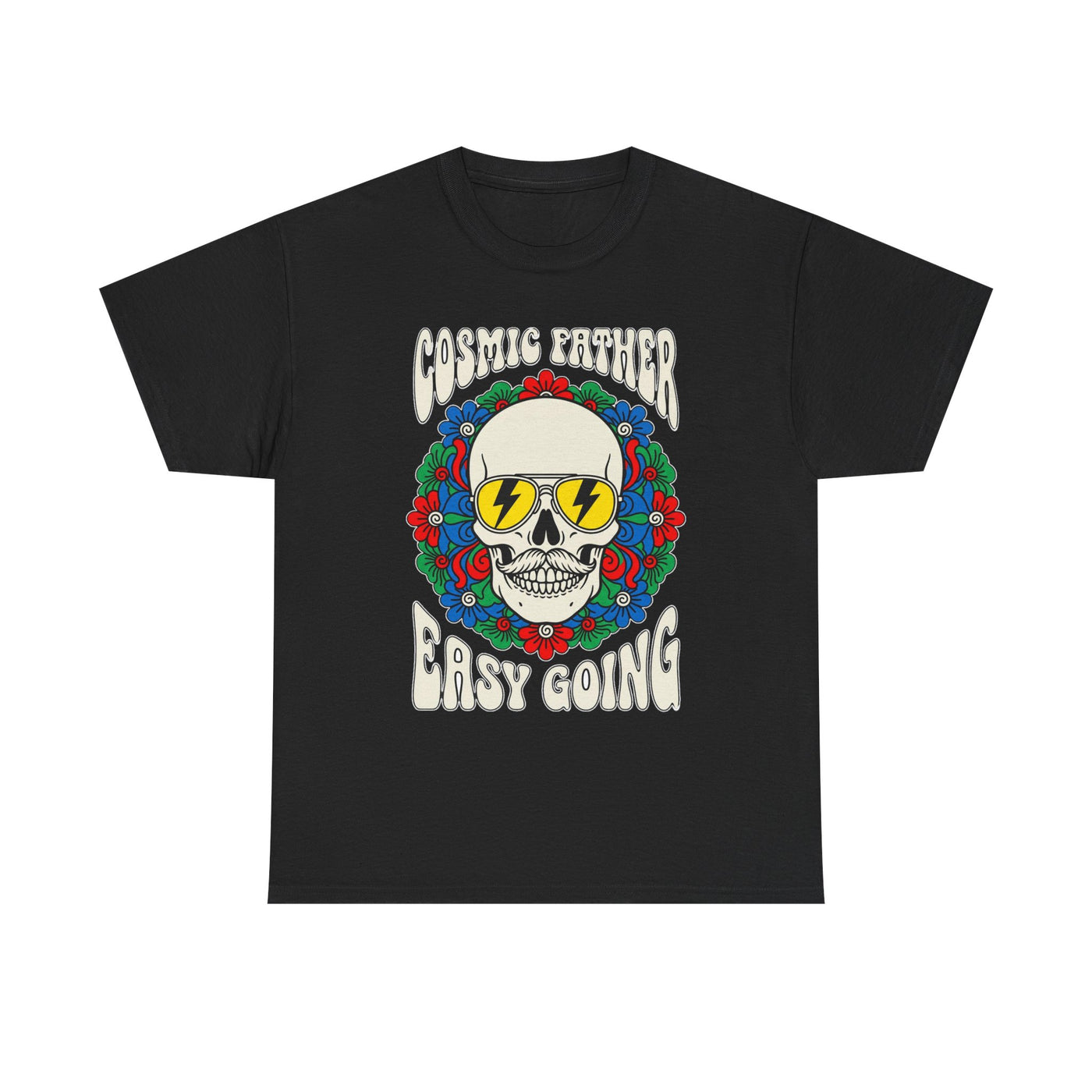 Cosmic Father Retro Skull Graphic