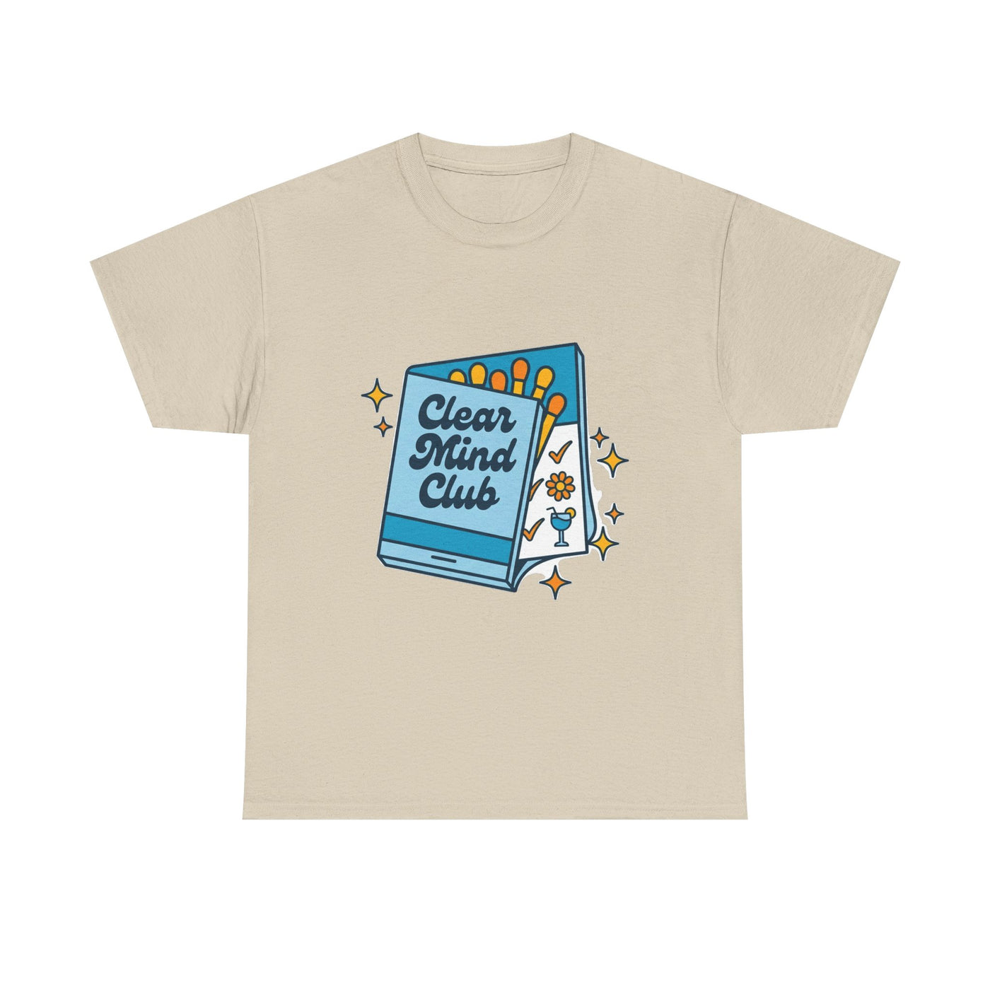 Clear Mind Club Retro Matchbook Tee