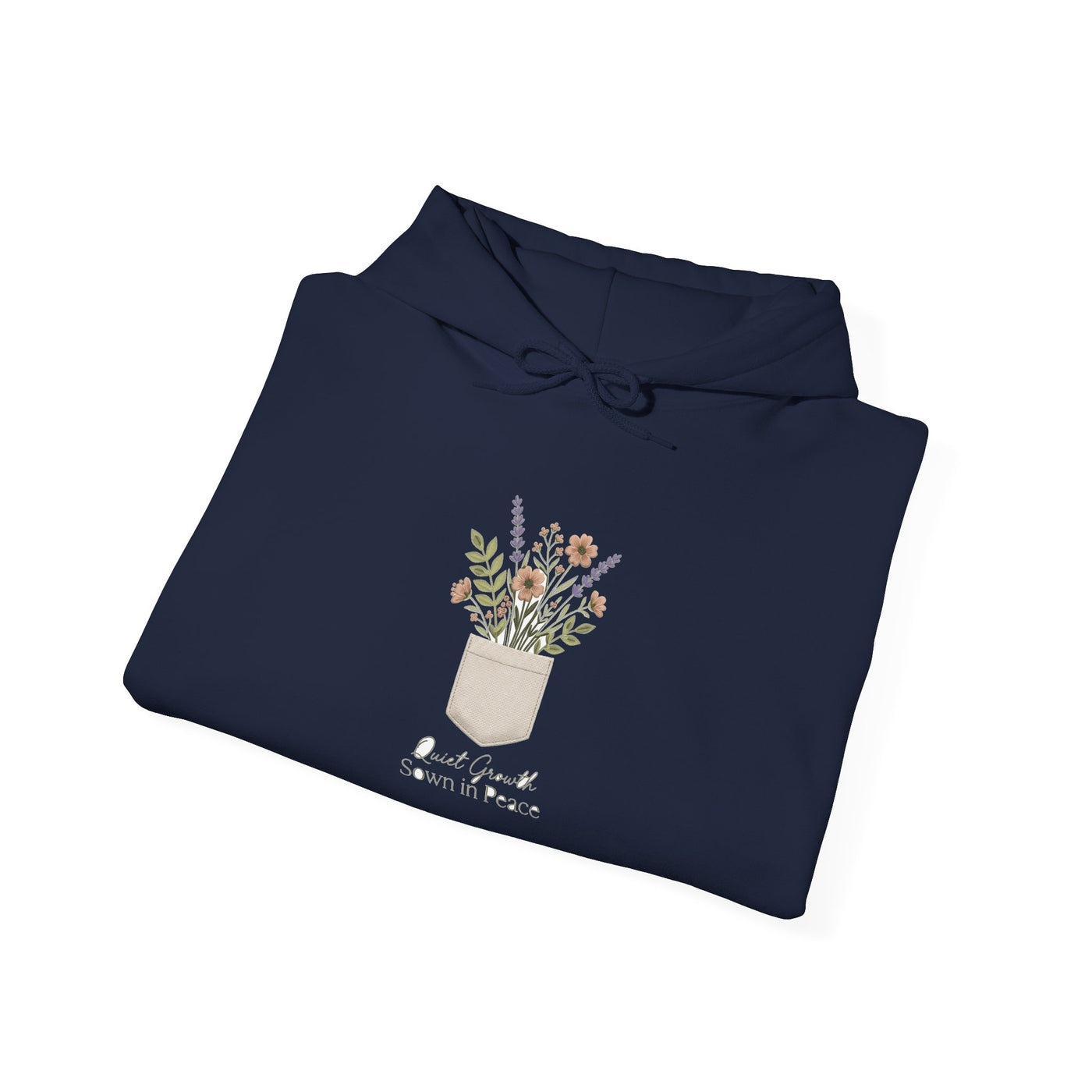 Pocketful of Peace Faux Stitch Tee Hoodie