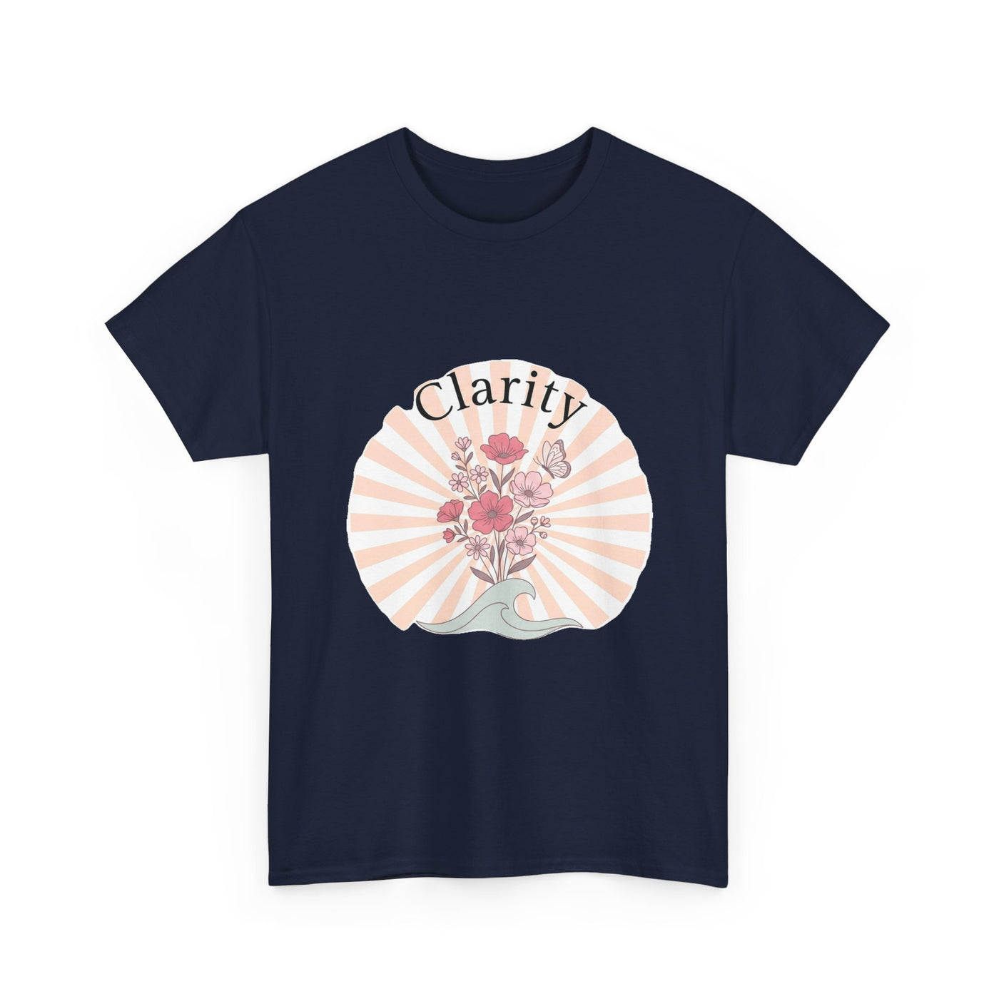 Clarity in Bloom Wildflower Sunburst Tee