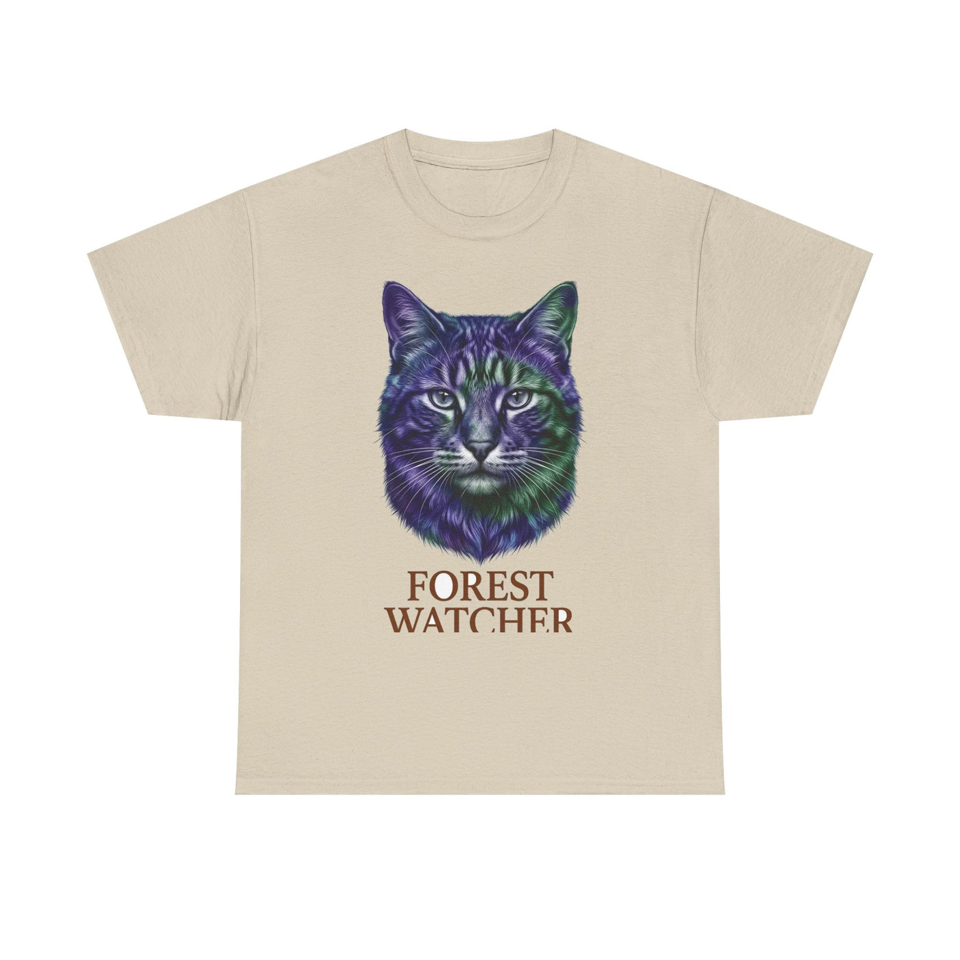 Forest Watcher Tie-Dye Mountain Cat Shirt