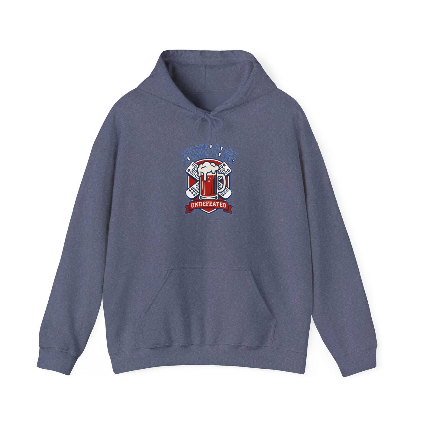 Weekend Couch Commissioner Crest Hoodie