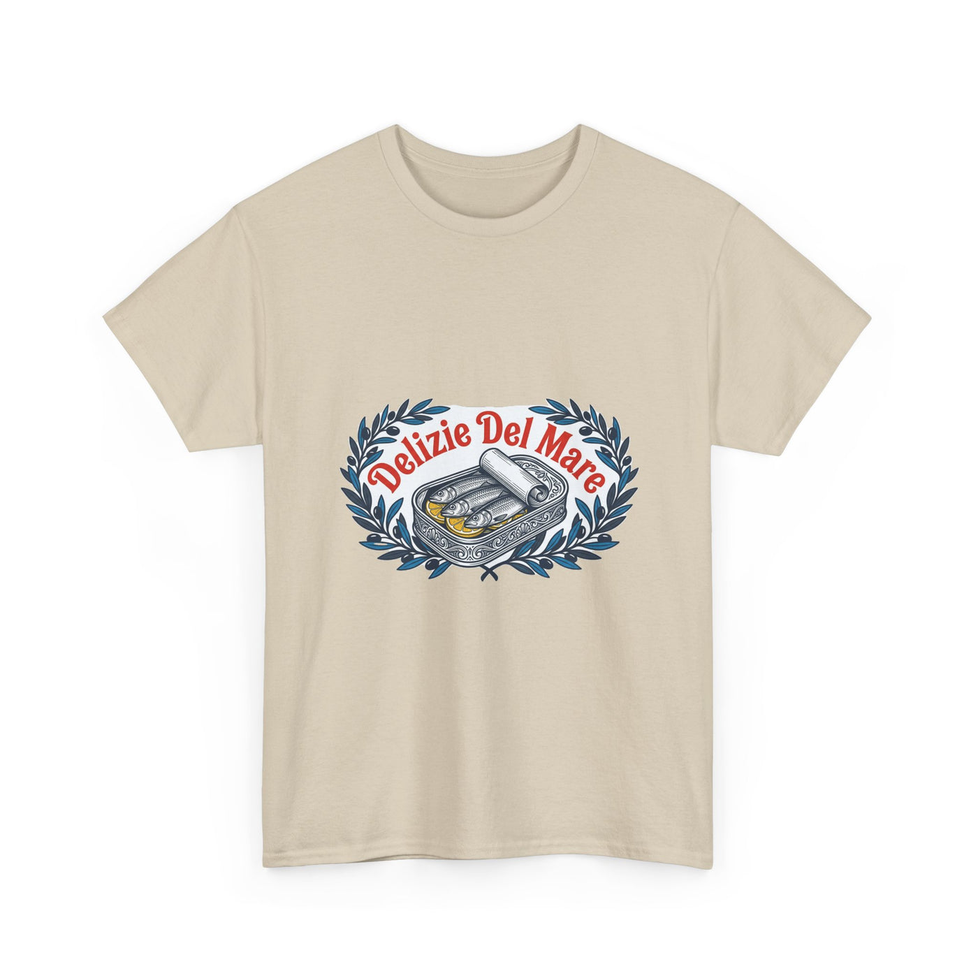 Retro Italian Sardine Tin Graphic Tee