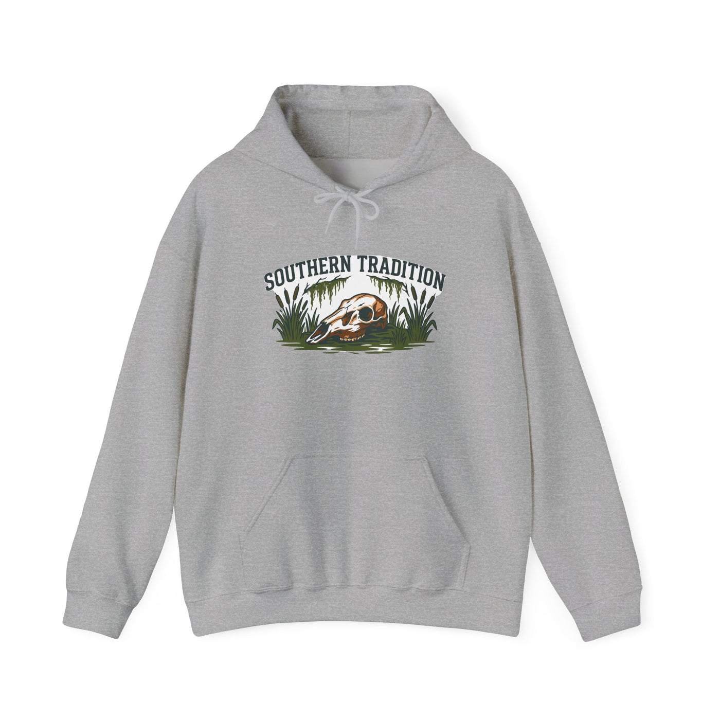 Vintage Southern Outdoors Deer Skull Hoodie