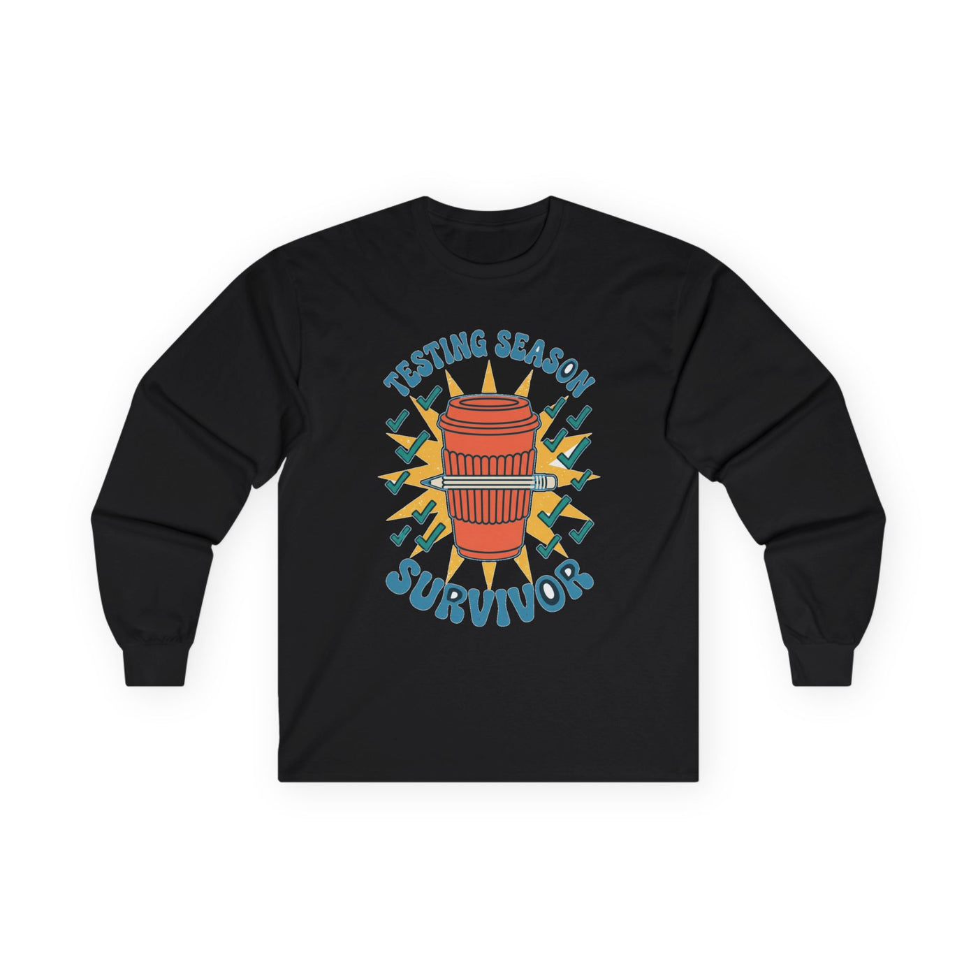 Testing Season Survivor Groovy Cup Long Sleeve