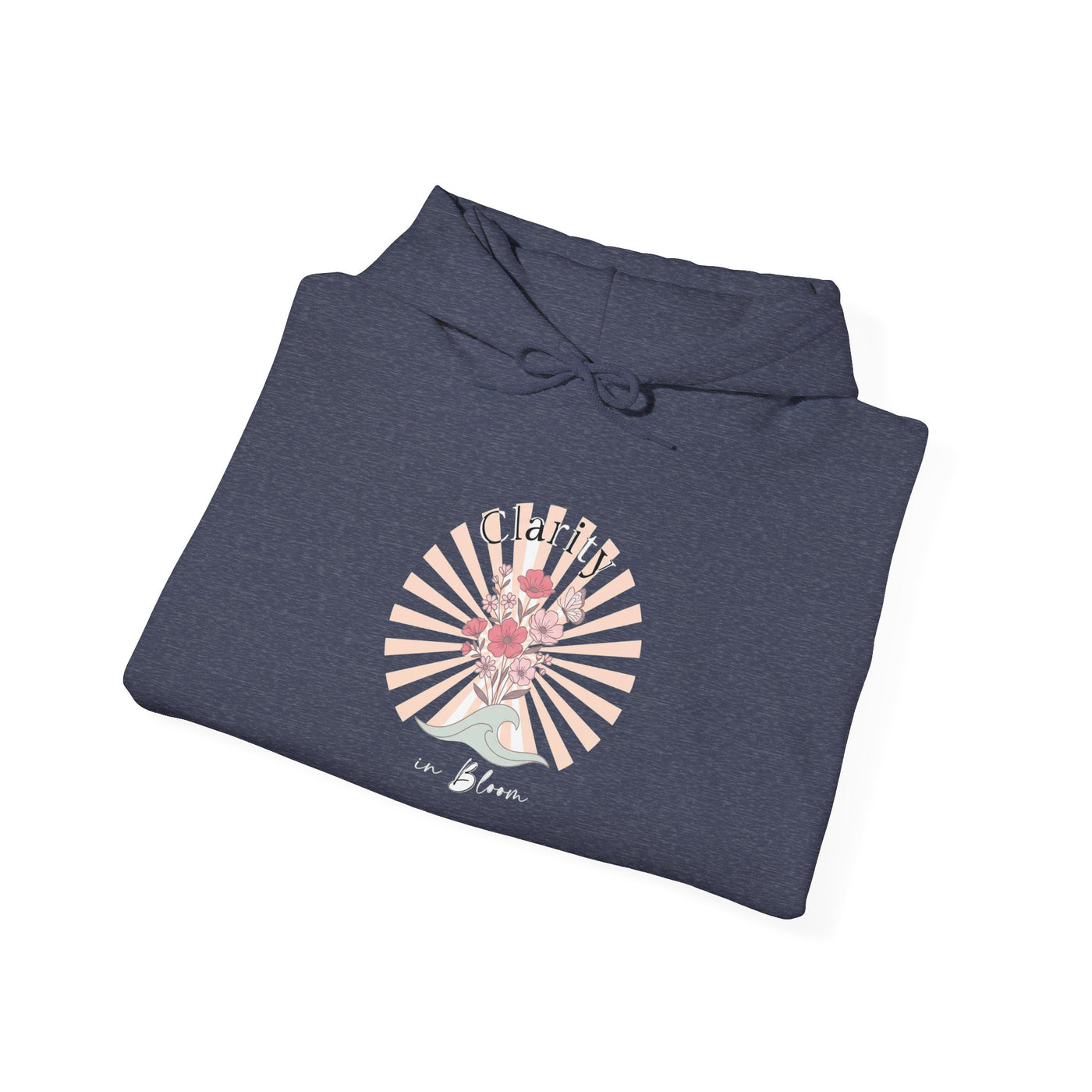 Clarity in Bloom Wildflower Sunburst Hoodie