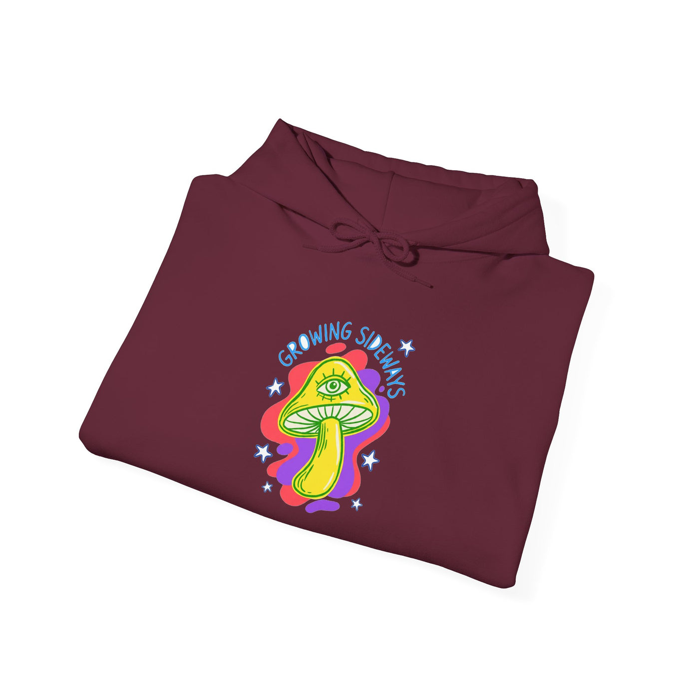 Happy Little Weirdo Mushroom Tee Hoodie