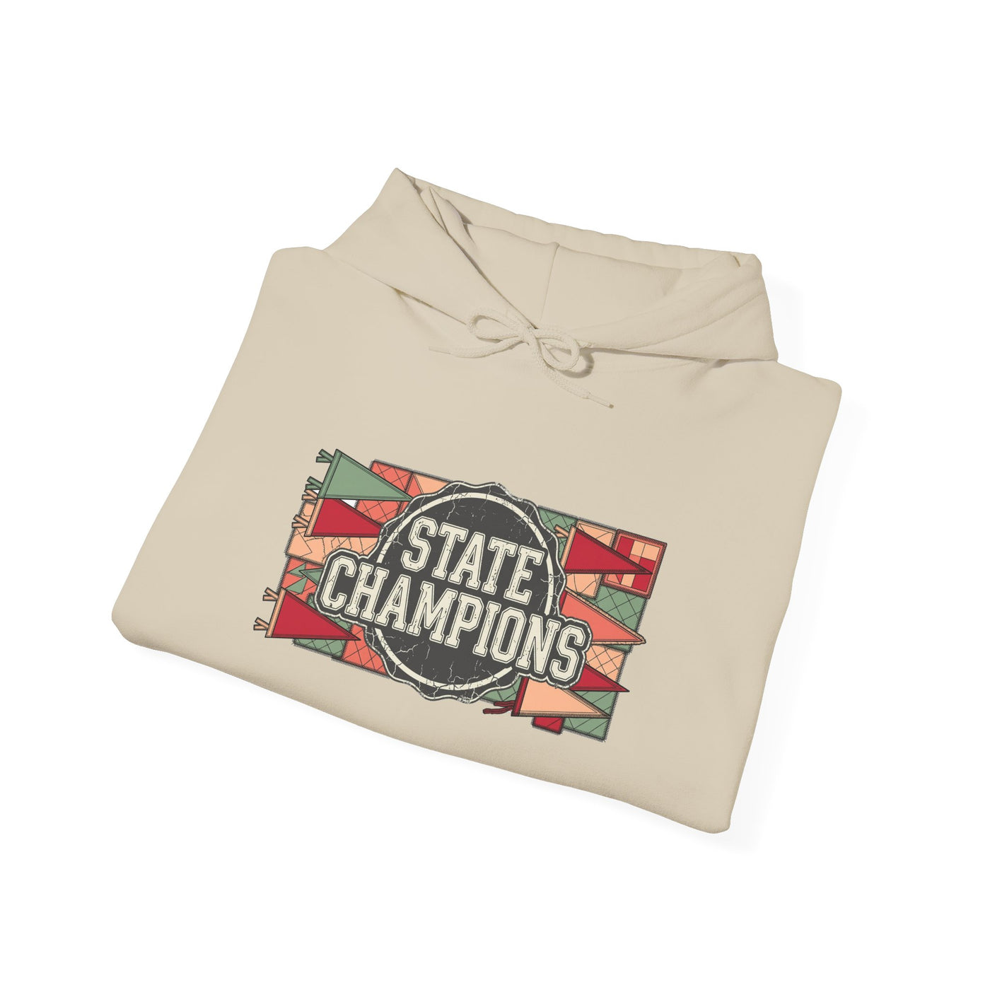 Vintage Varsity Patchwork Tee Hoodie