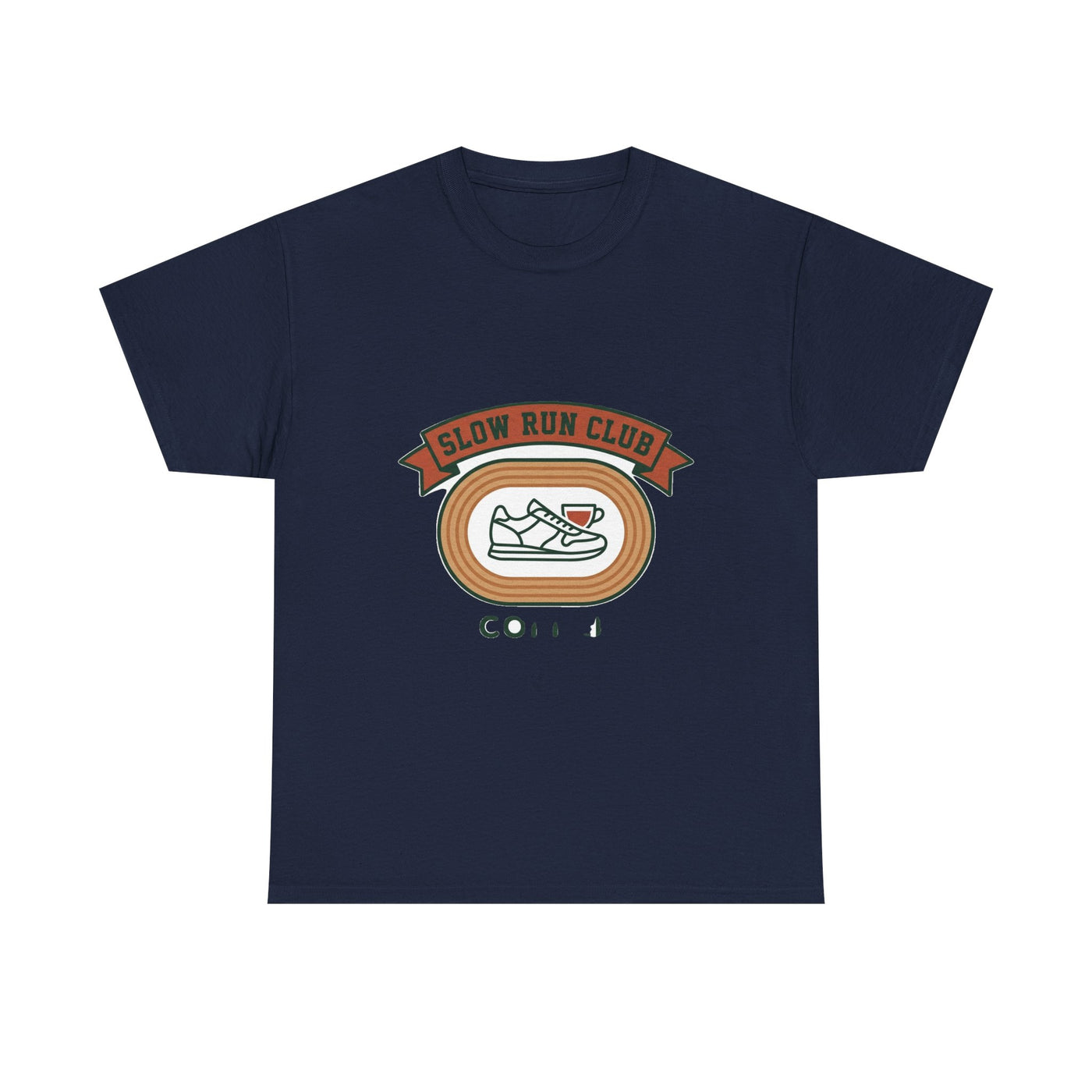 Retro Slow Run Coffee Crest Tee